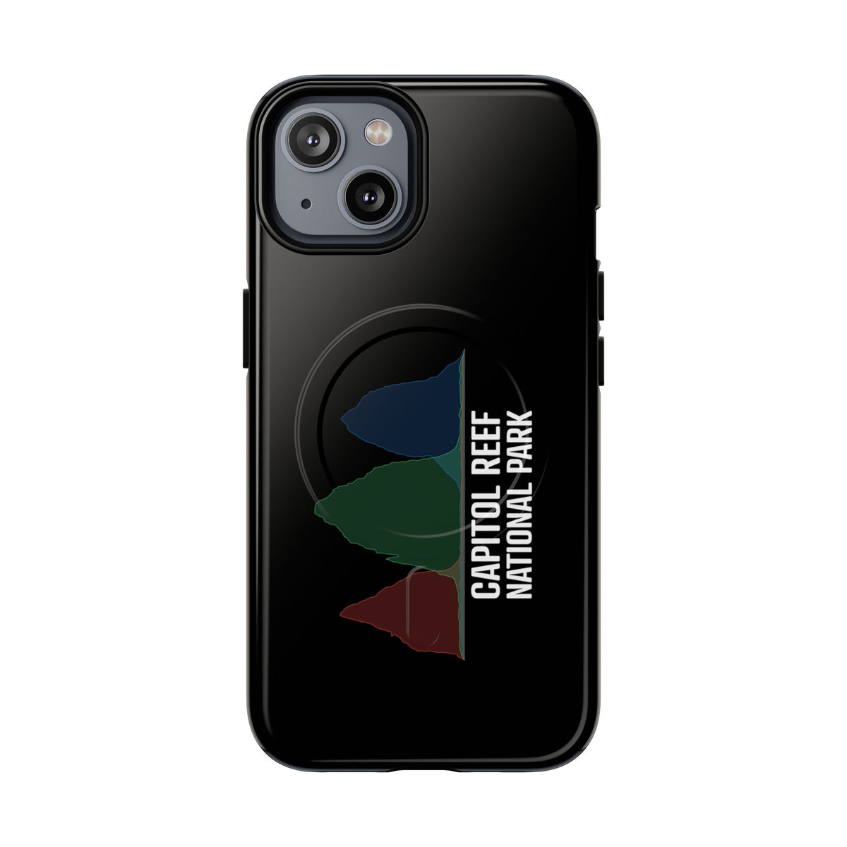 Capitol Reef National Park iPhone Case with MagSafe - Histogram Design