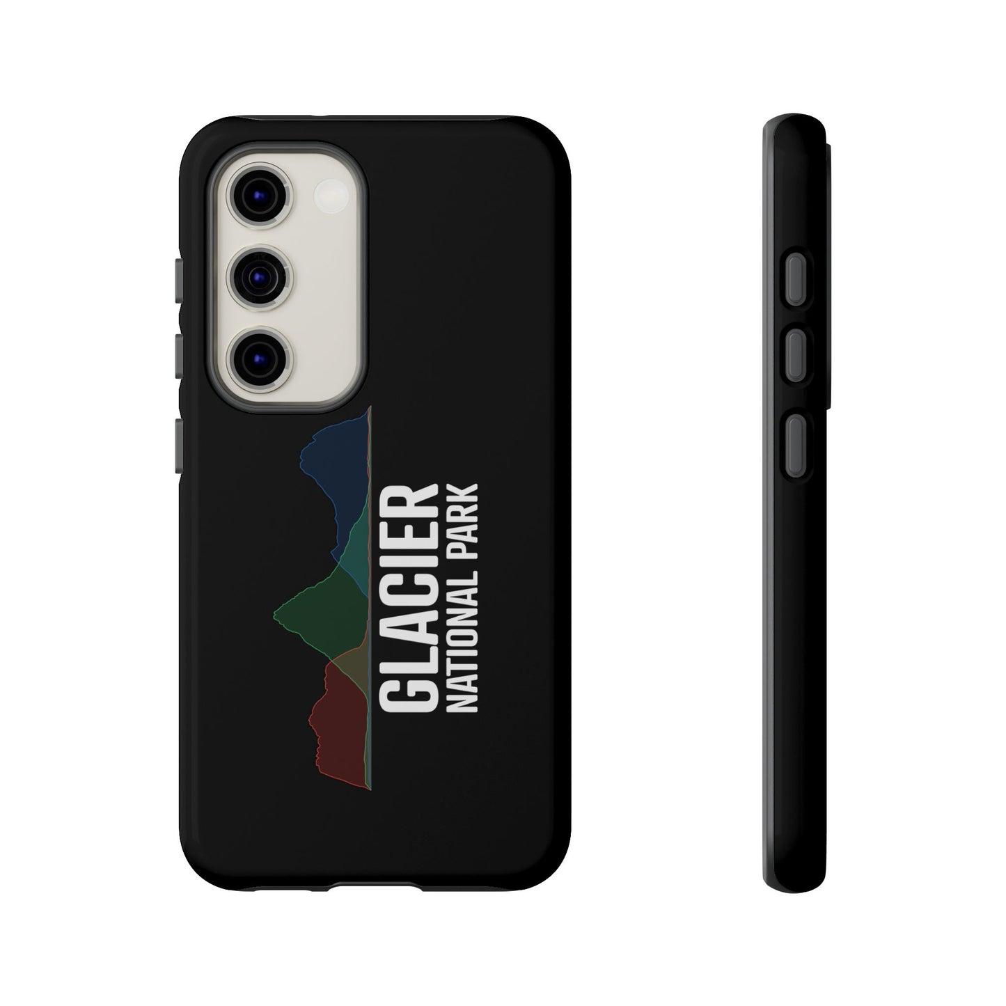Glacier National Park Phone Case - Histogram Design