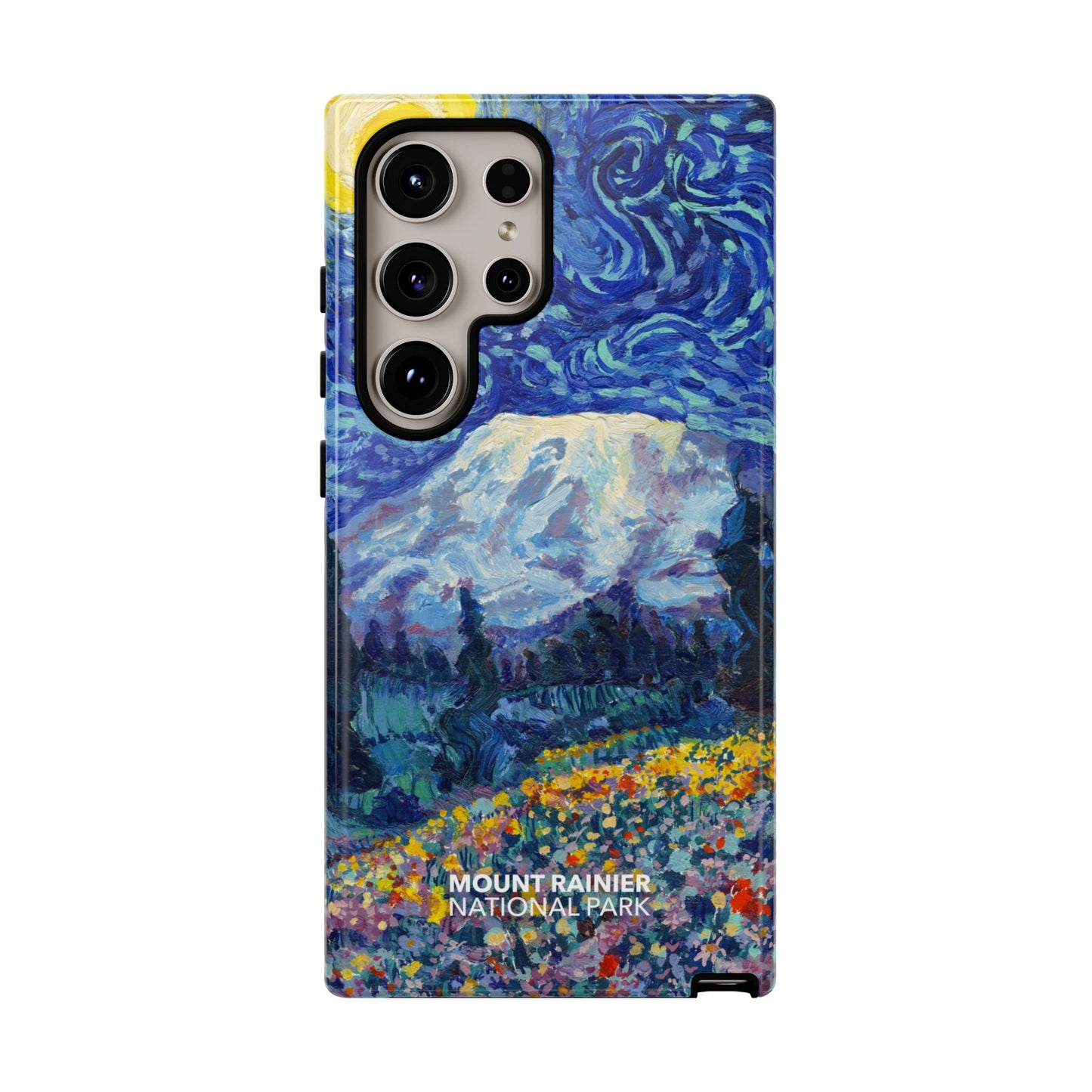 Mount Rainier National Park Phone Case - Starry Night