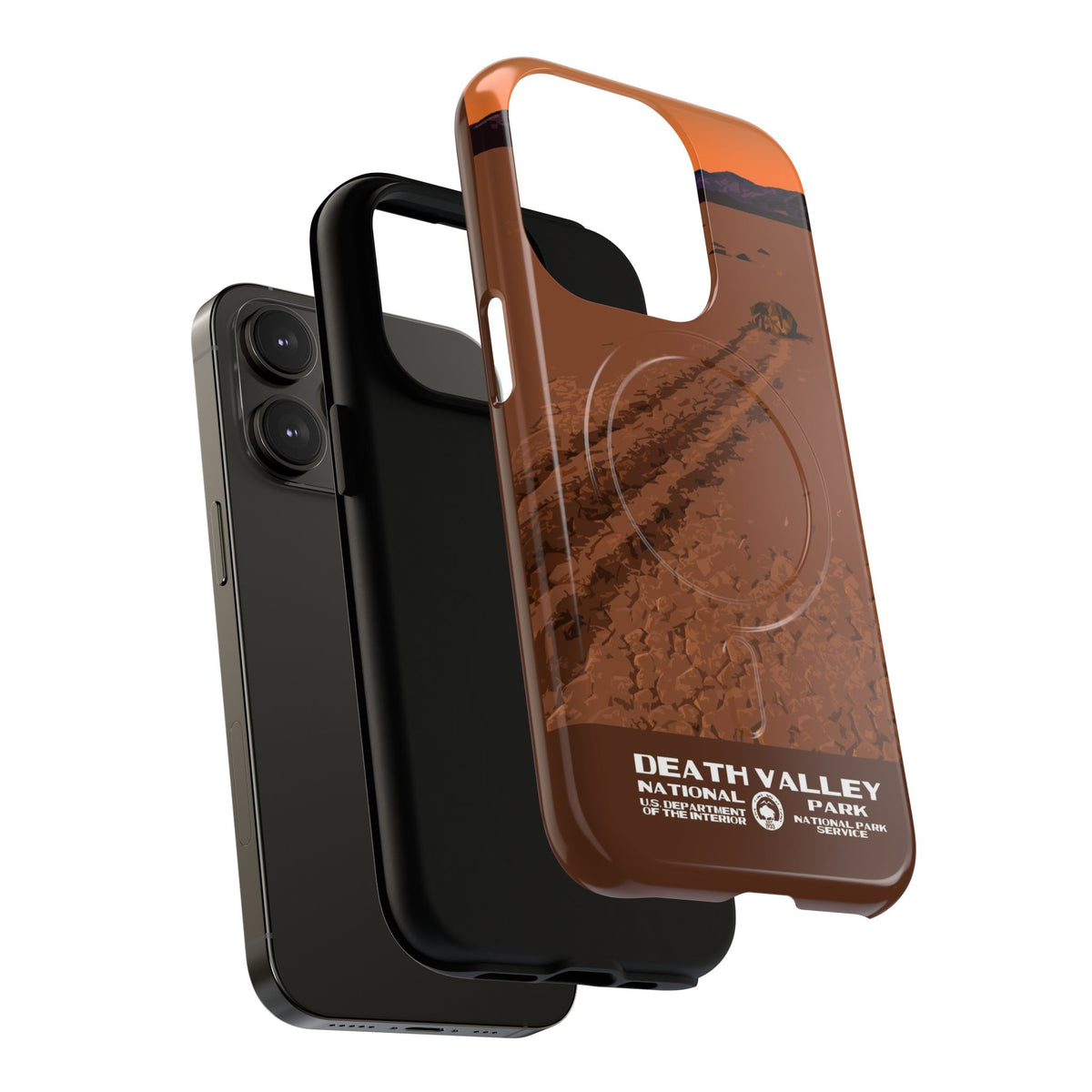 Death Valley National Park iPhone Case with MagSafe - Racetrack Playa