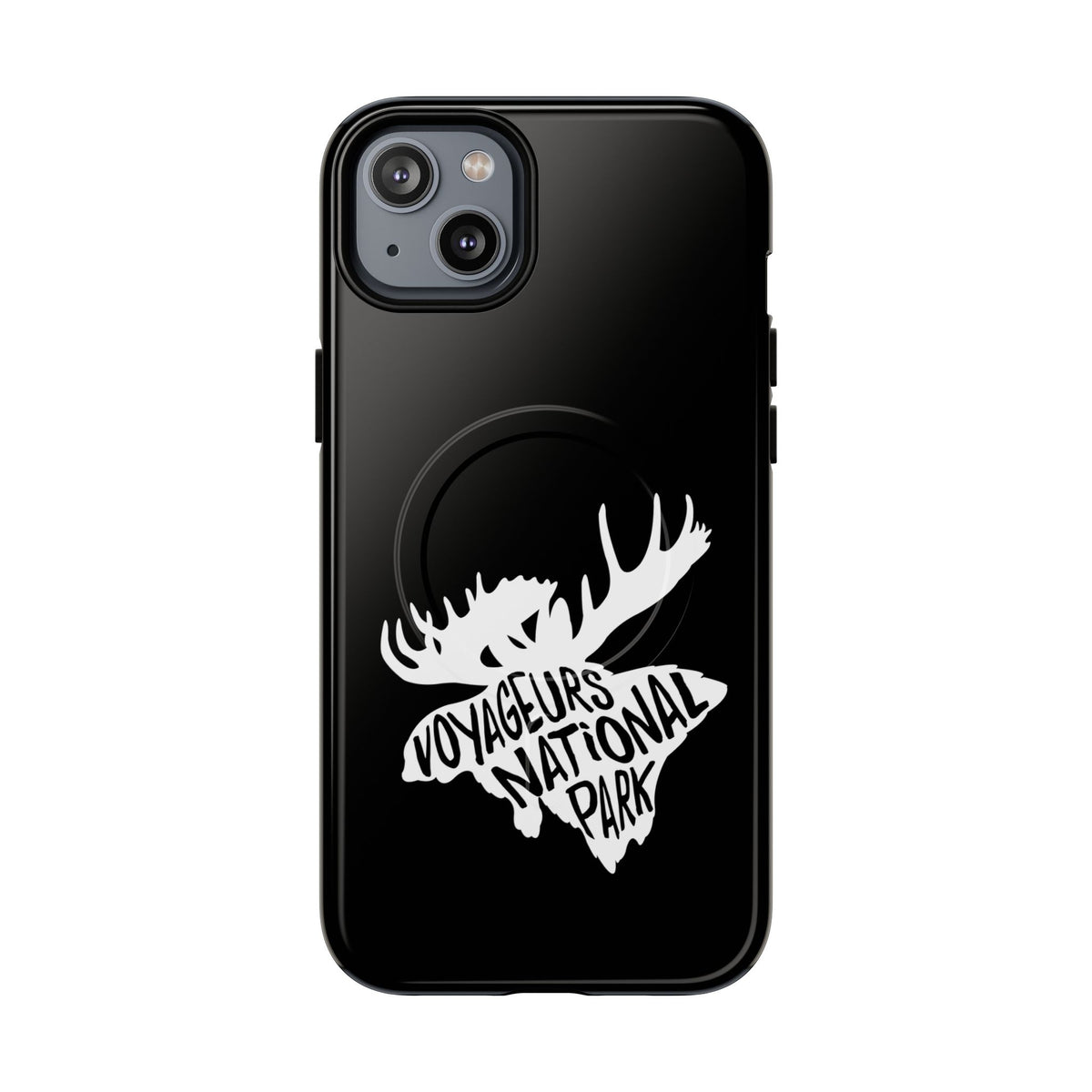 Voyageurs National Park iPhone Case with MagSafe - Moose Design