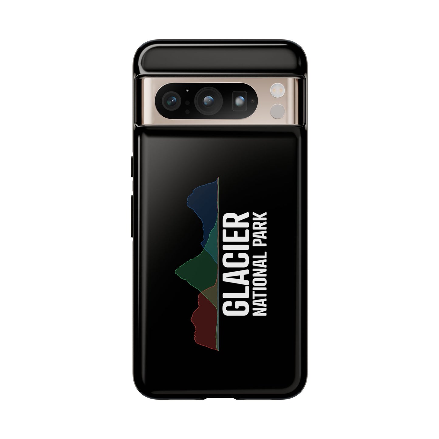 Glacier National Park Phone Case - Histogram Design