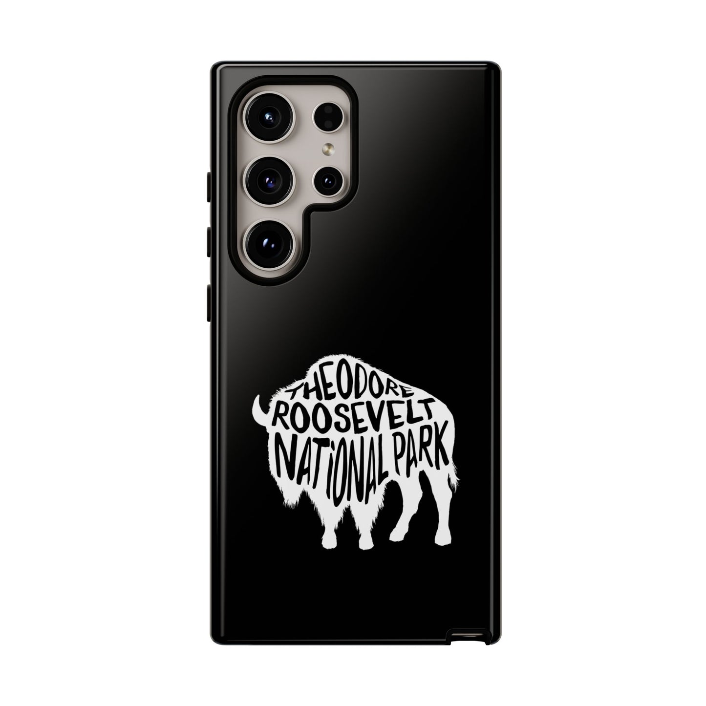 Theodore Roosevelt National Park Phone Case - Bison Design