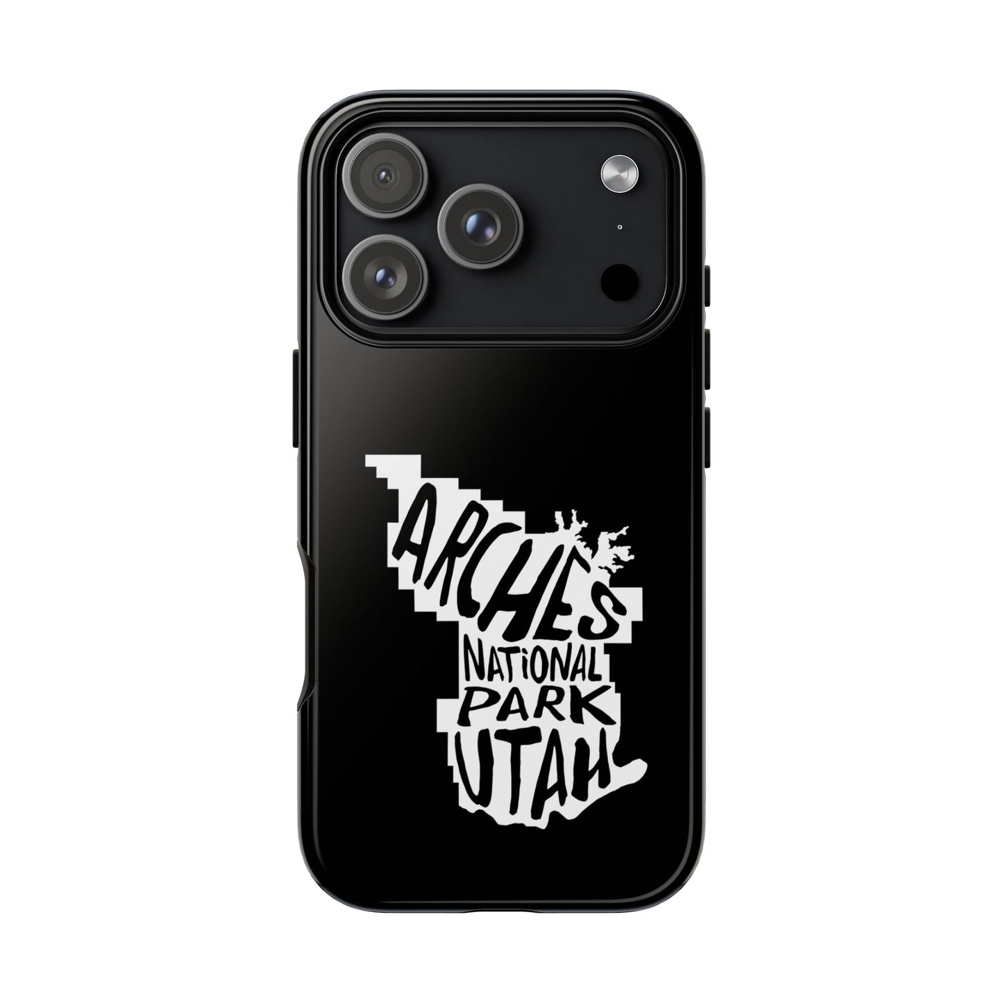 Arches National Park Phone Case - Map Design