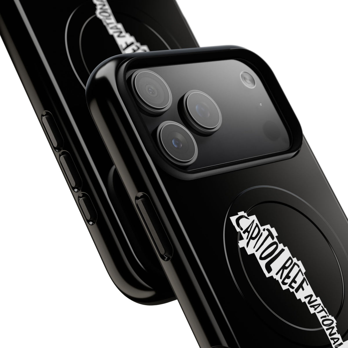 Capitol Reef National Park iPhone Case with MagSafe - Map Design