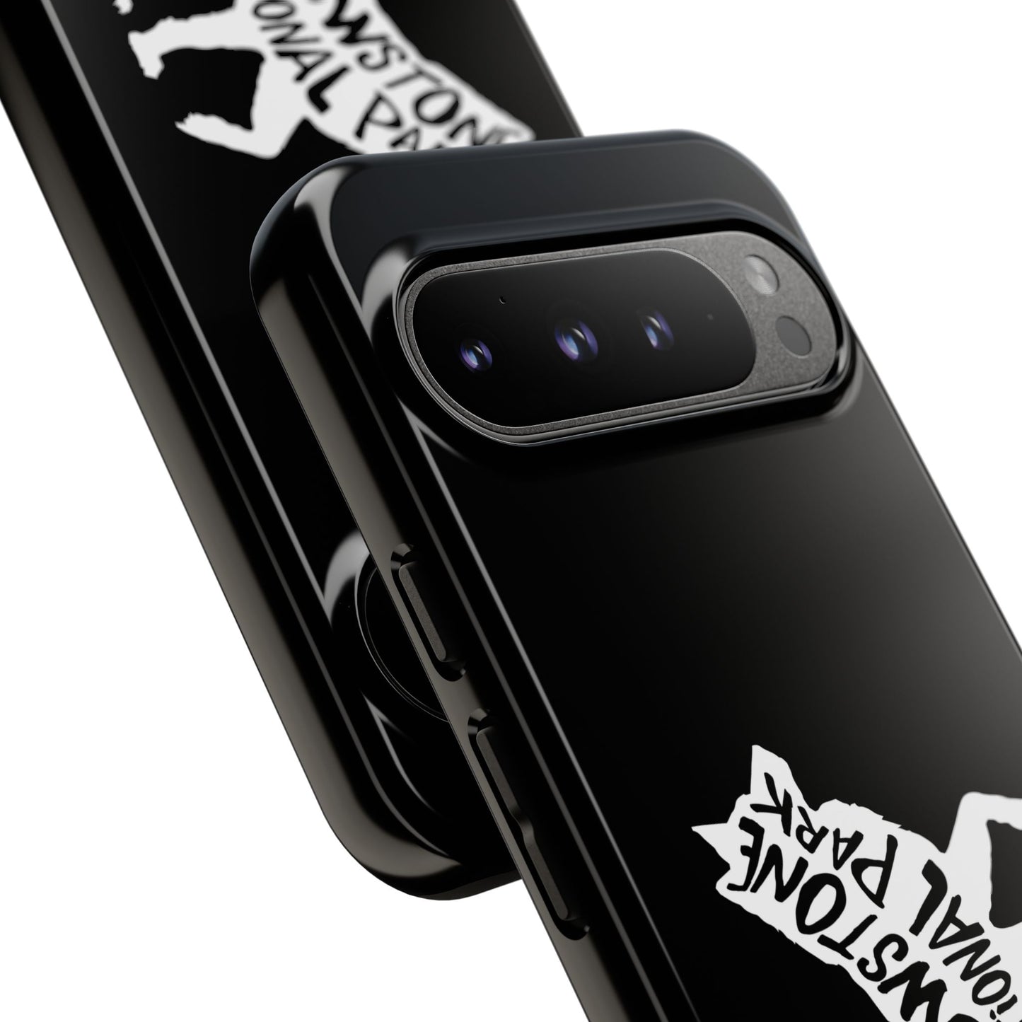 Yellowstone National Park Phone Case - Wolf Design