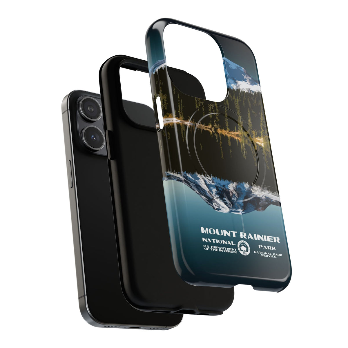 Mount Rainier National Park iPhone Case with MagSafe - WPA Design