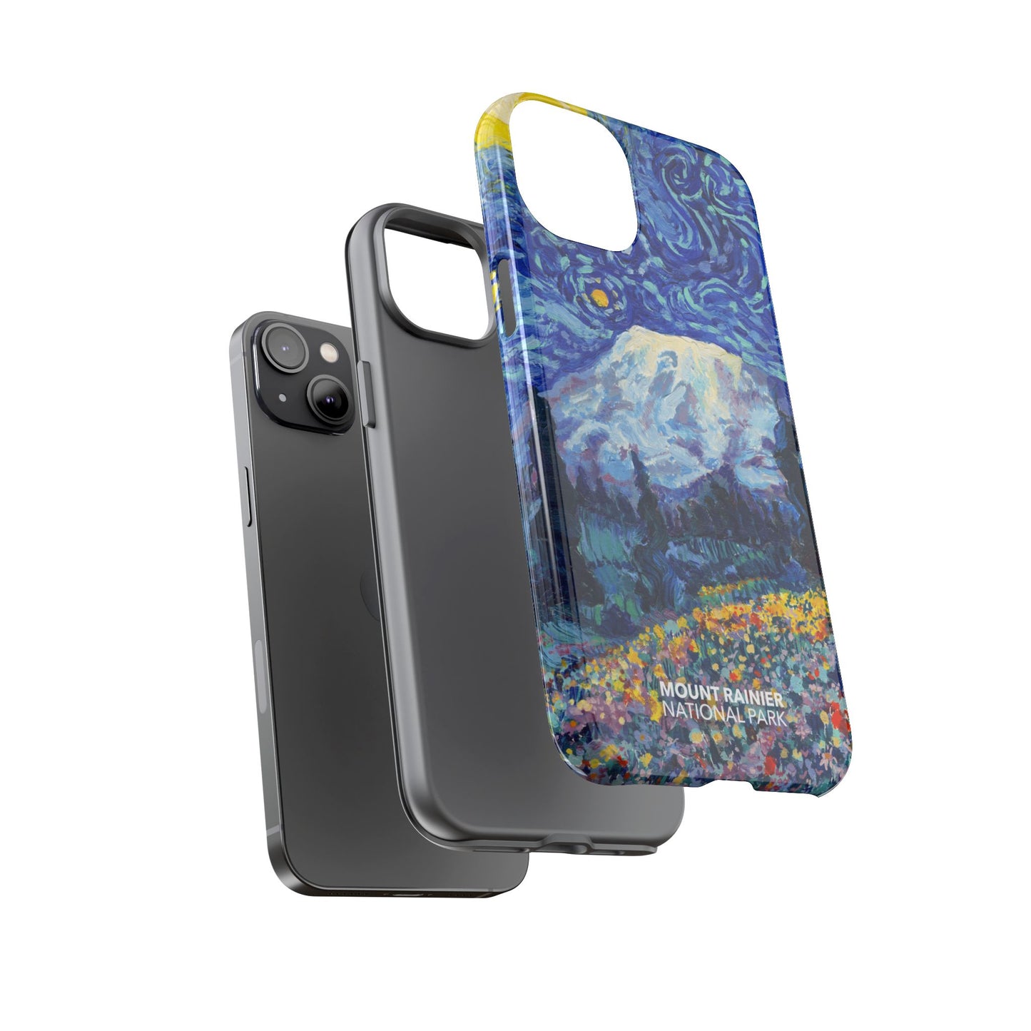 Mount Rainier National Park Phone Case - Starry Night