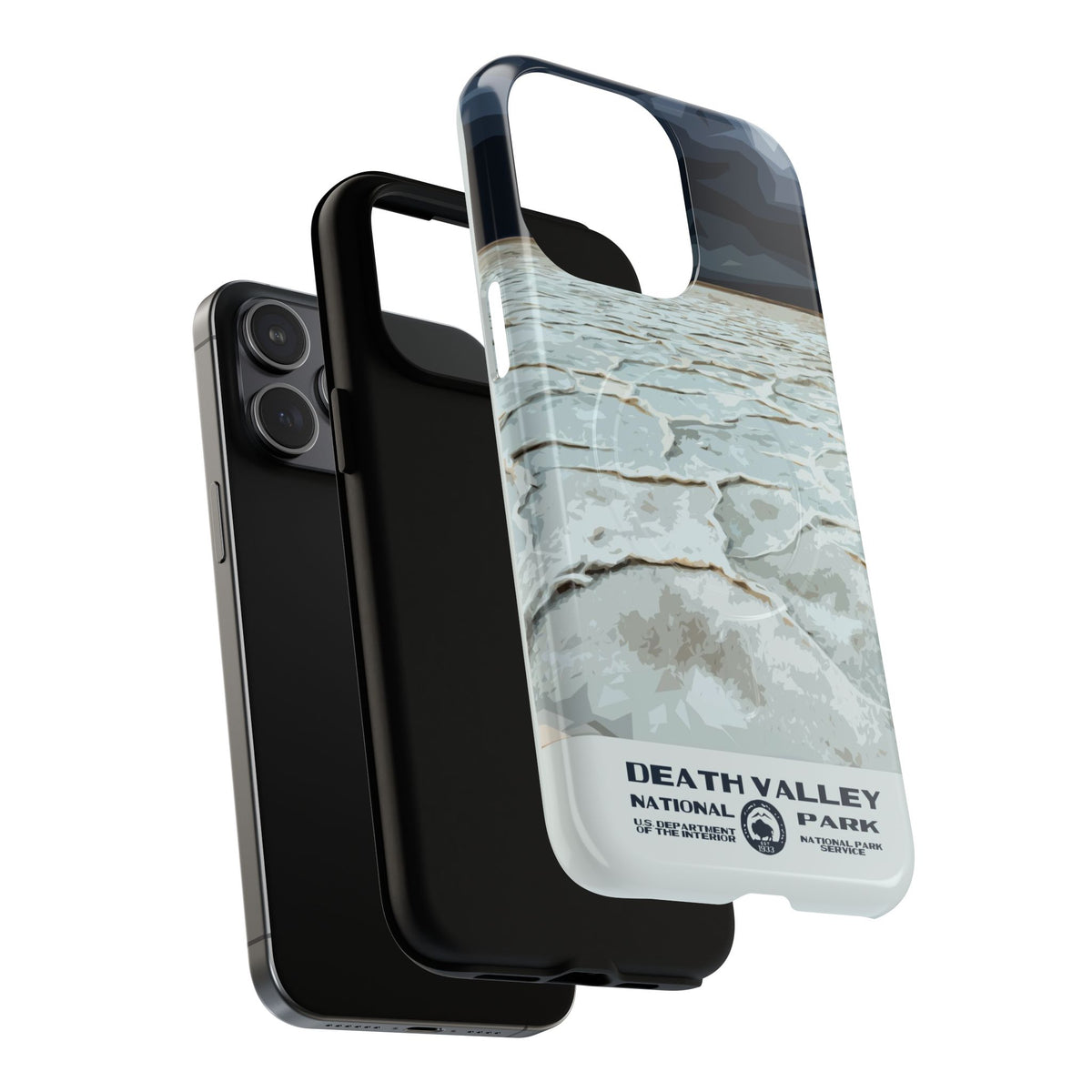 Death Valley National Park iPhone Case with MagSafe - Badwater Basin
