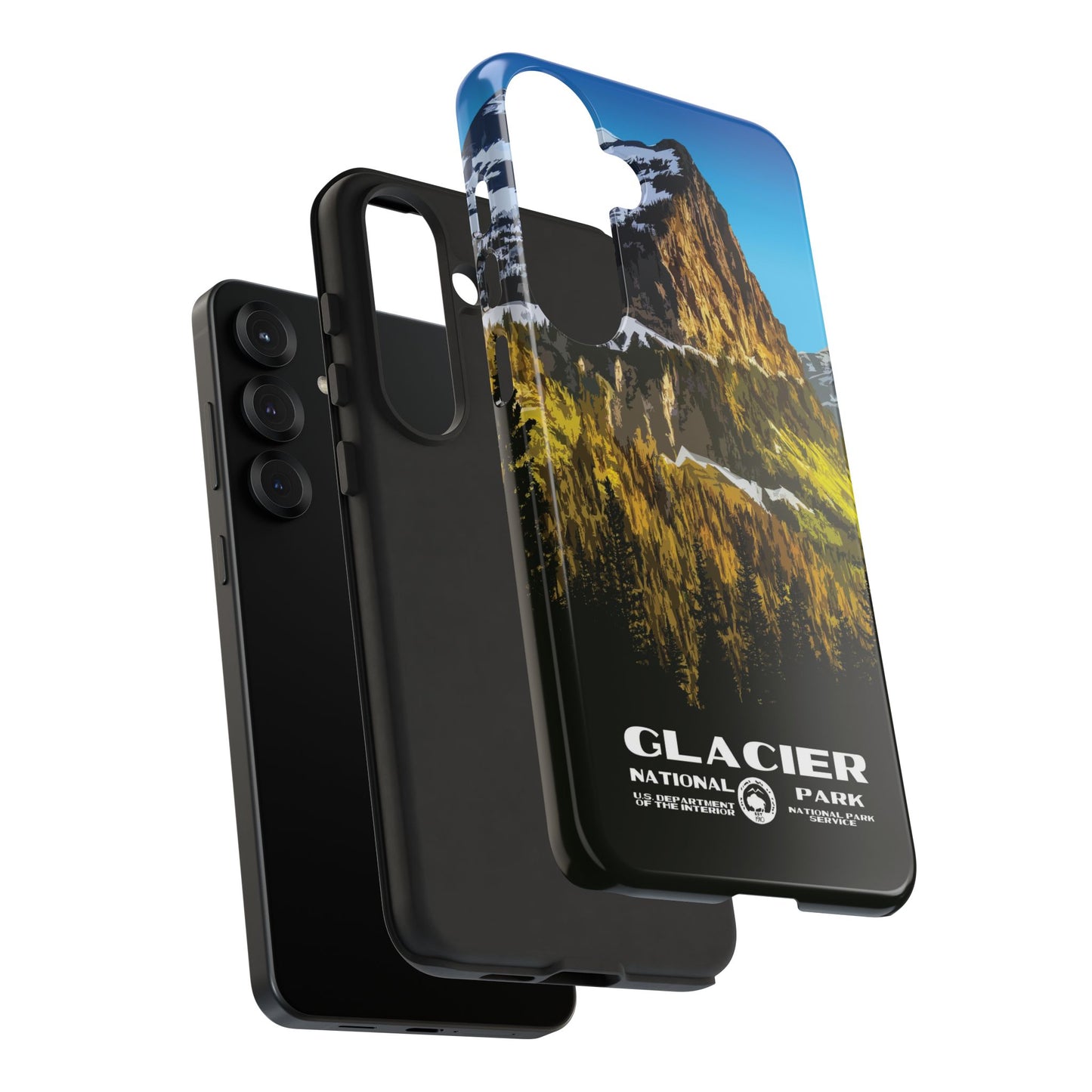 Glacier National Park Phone Case - WPA Style
