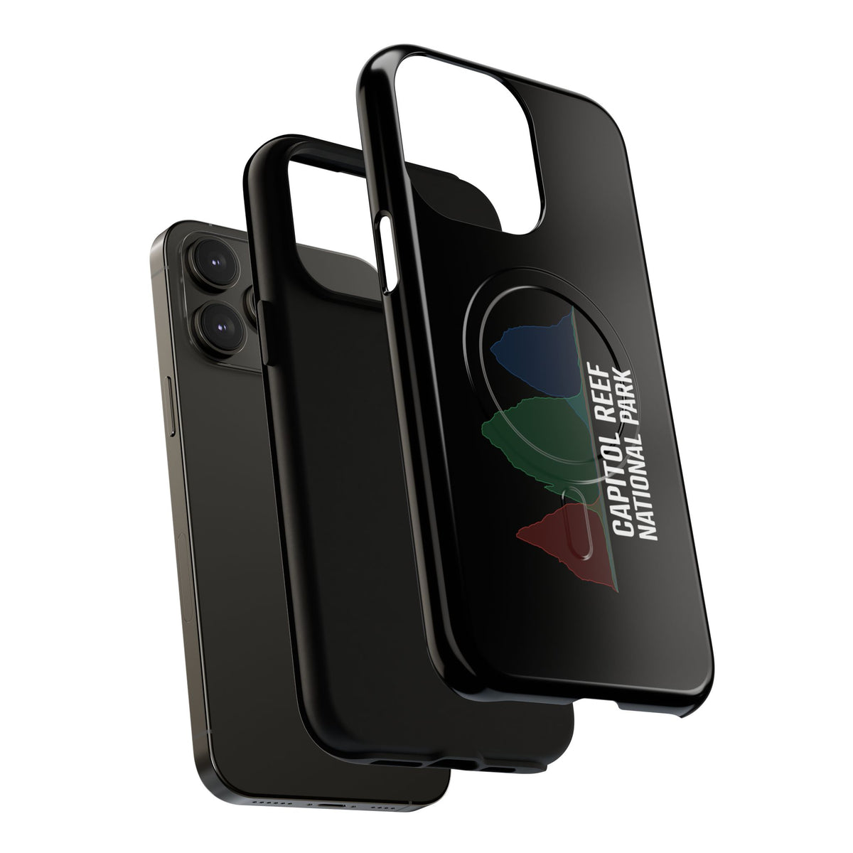 Capitol Reef National Park iPhone Case with MagSafe - Histogram Design