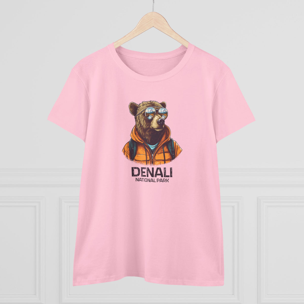 Denali National Park Women's T-Shirt - Cool Grizzly Bear