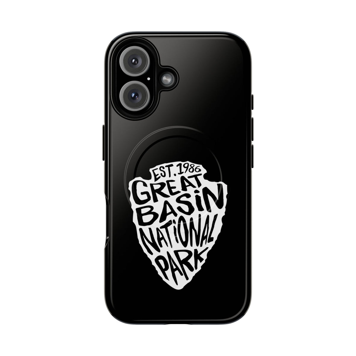 Great Basin National Park iPhone Case with MagSafe - Arrowhead Design