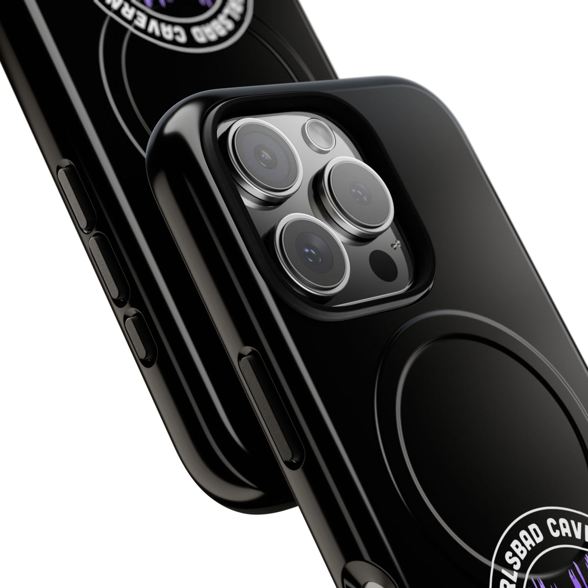 Carlsbad Caverns National Park iPhone Case with MagSafe - Round Emblem Design