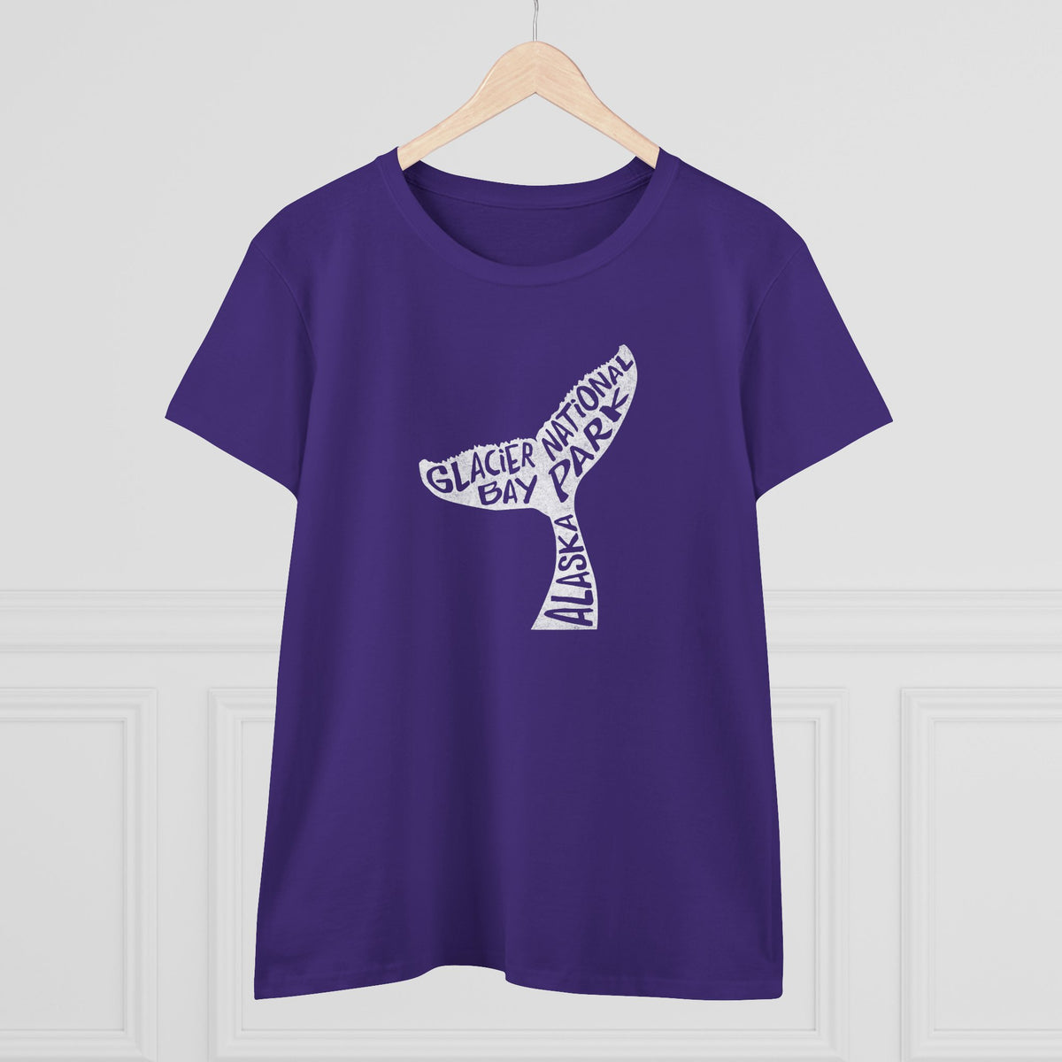 Glacier Bay National Park Women's T-Shirt - Whale Tail