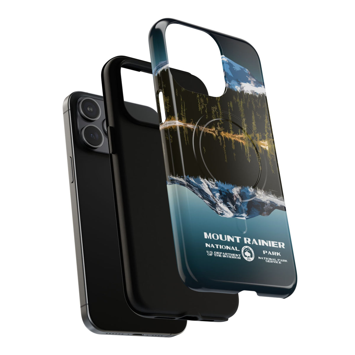 Mount Rainier National Park iPhone Case with MagSafe - WPA Design