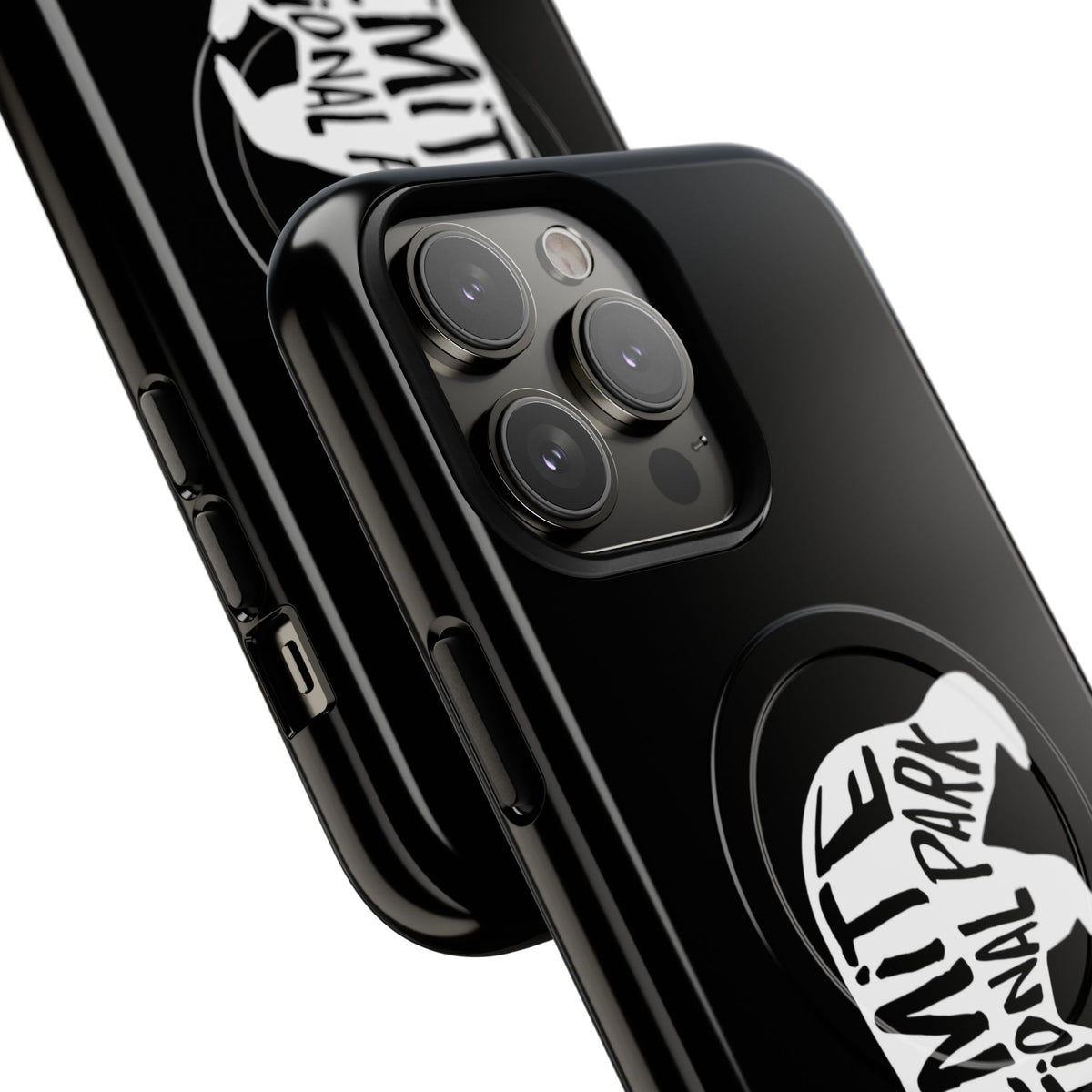 Yosemite National Park iPhone Case with MagSafe - Black Bear Design