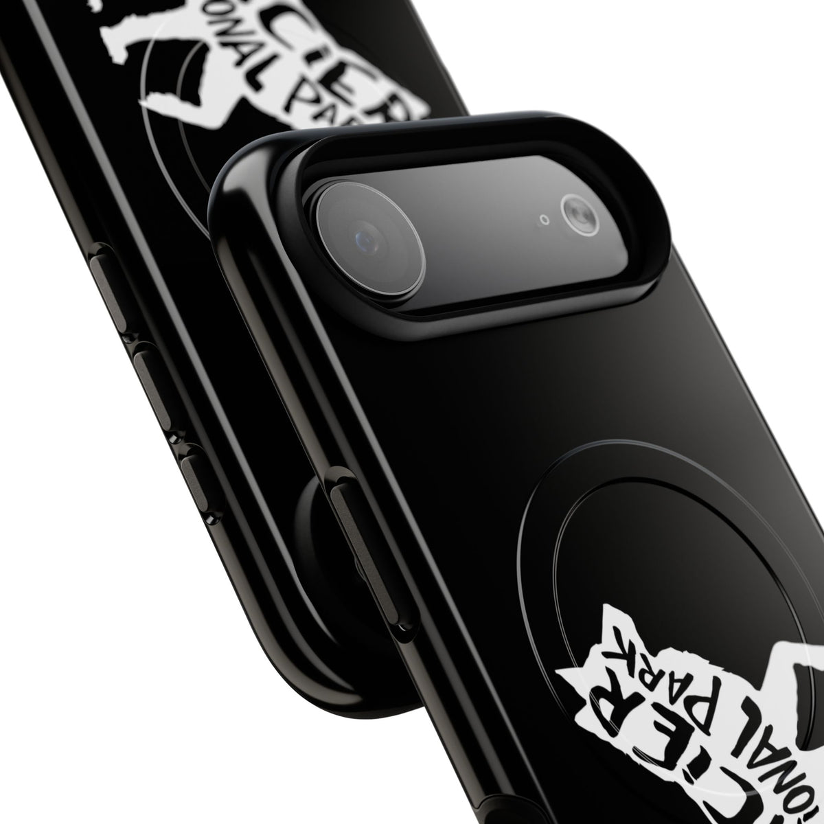 Glacier National Park iPhone Case with MagSafe - Wolf Design