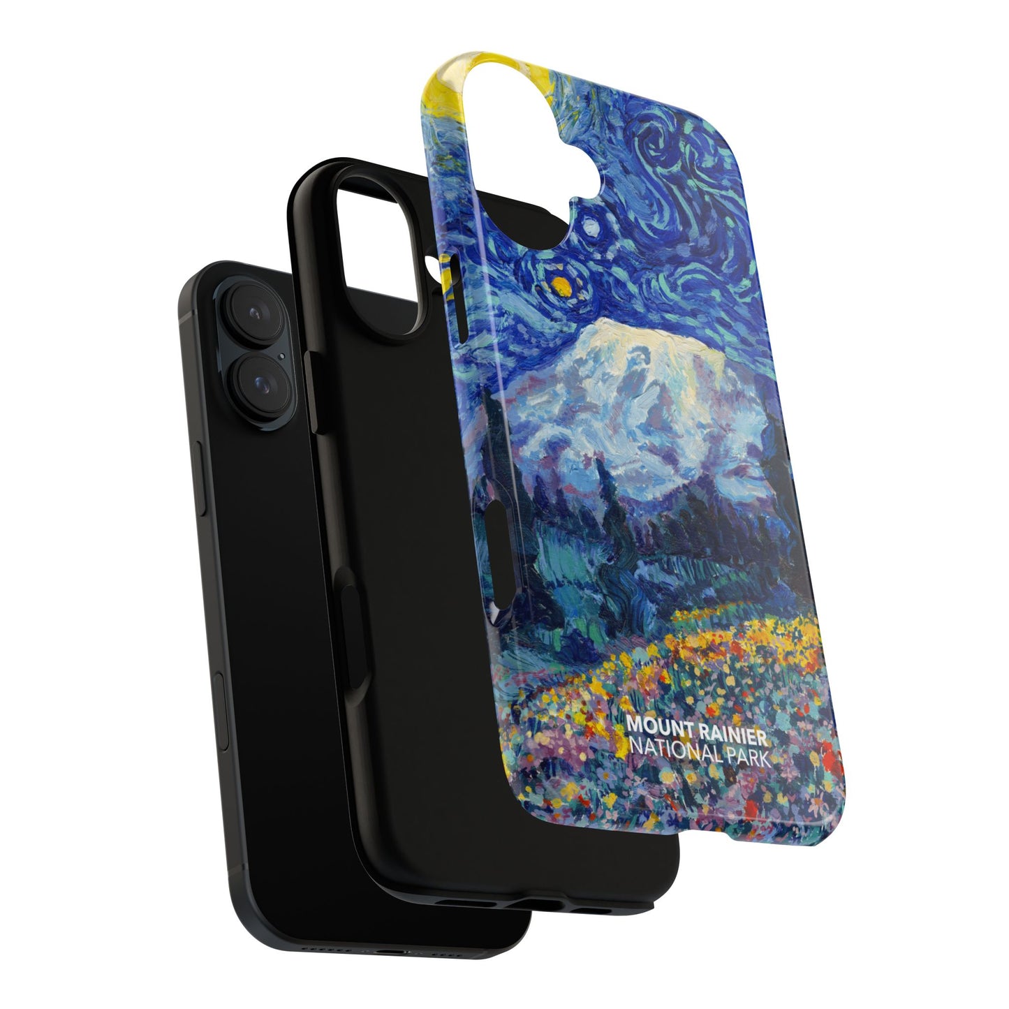Mount Rainier National Park Phone Case - Starry Night
