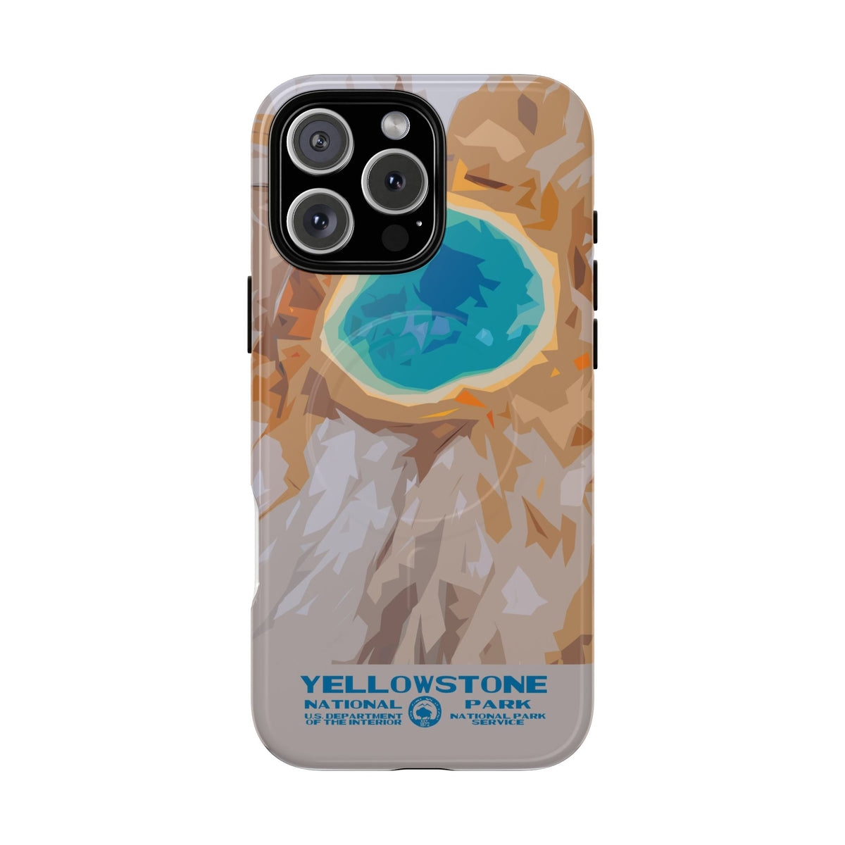 Yellowstone National Park iPhone Case with MagSafe - WPA Design