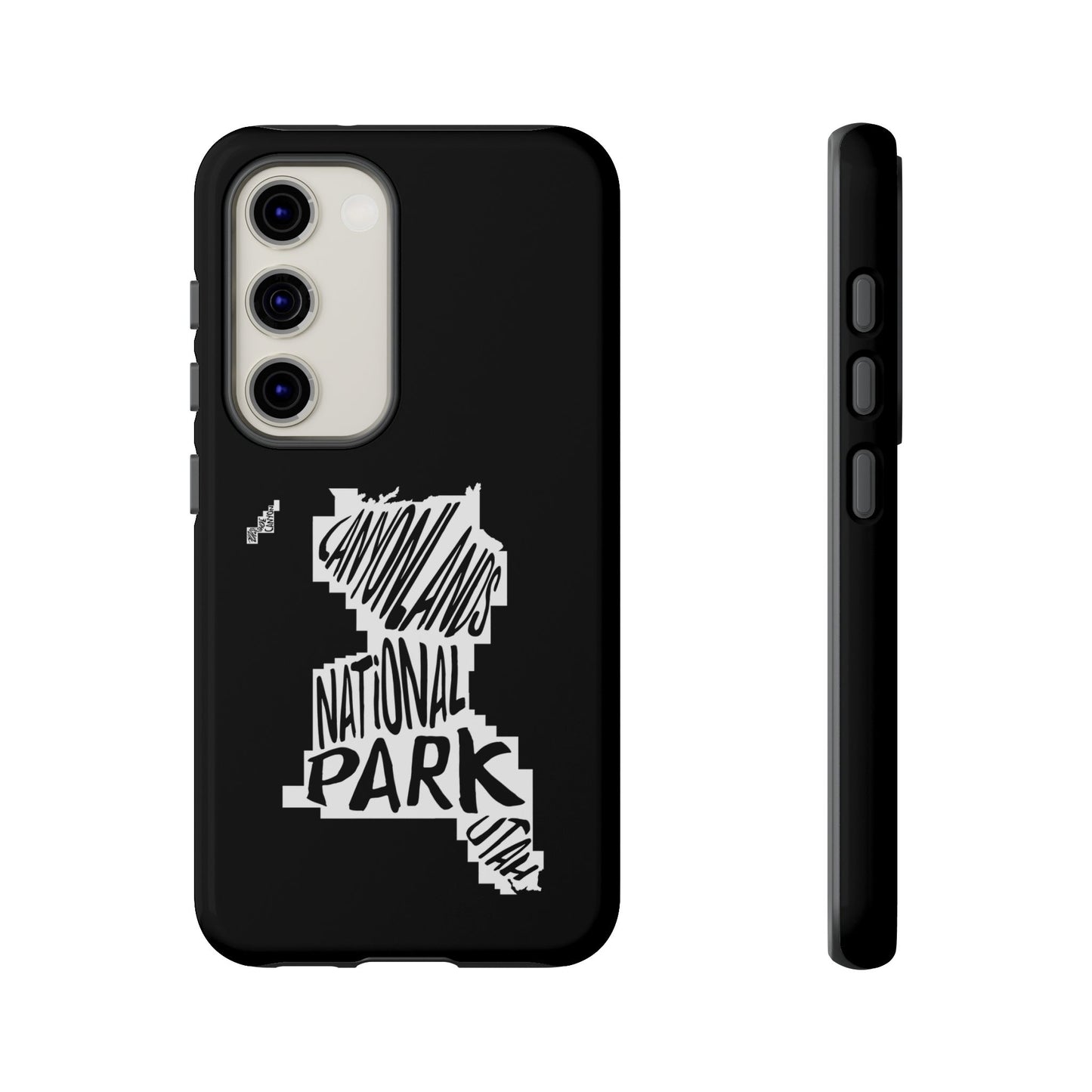 Canyonlands National Park Phone Case - Map Design