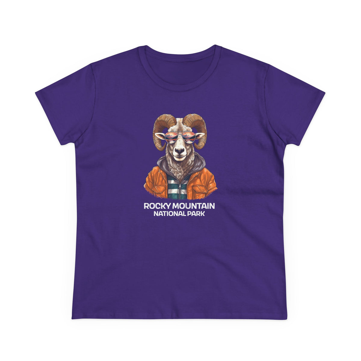 Rocky Mountain National Park Women's T-Shirt - Cool Bighorn Sheep