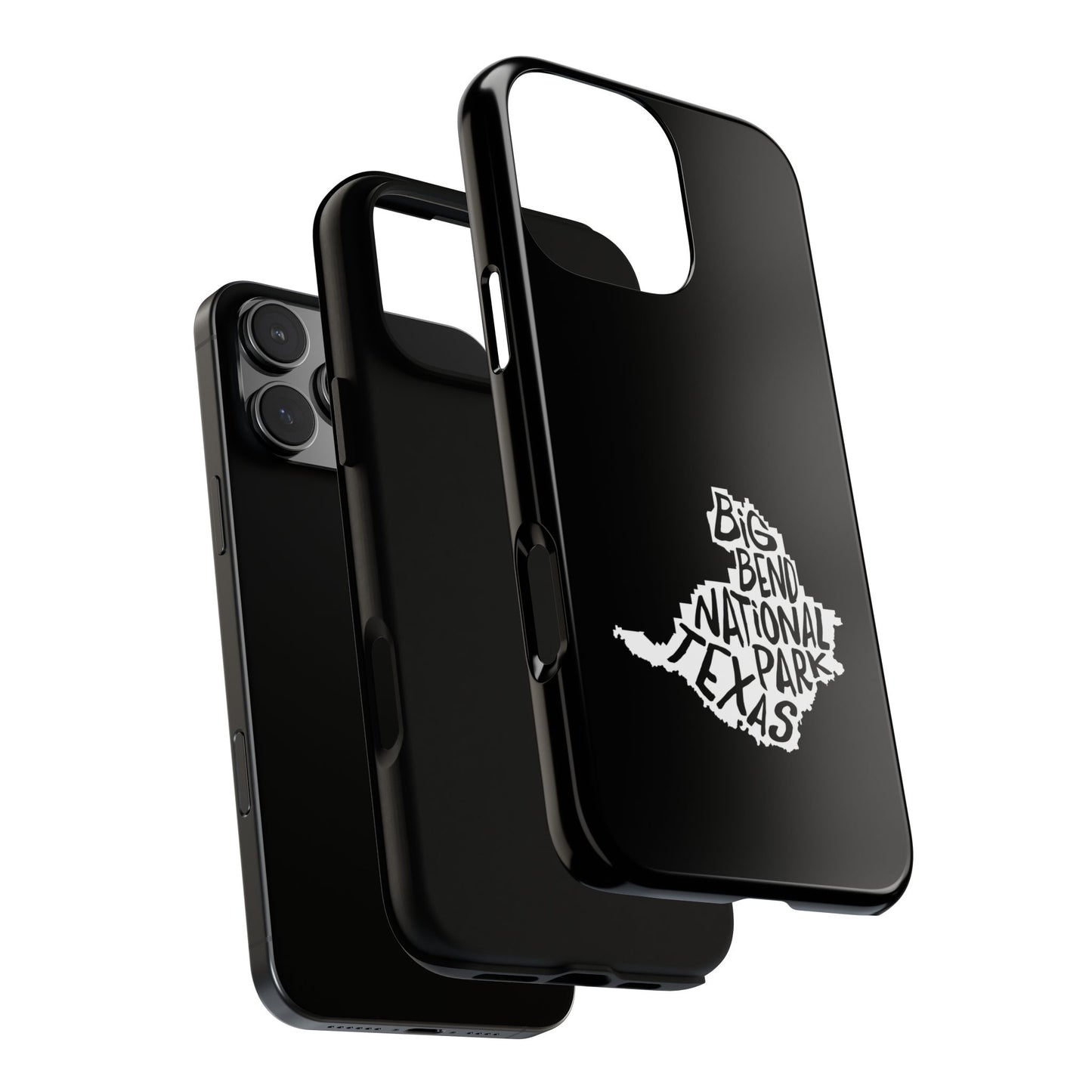 Big Bend National Park Phone Case - Map Design