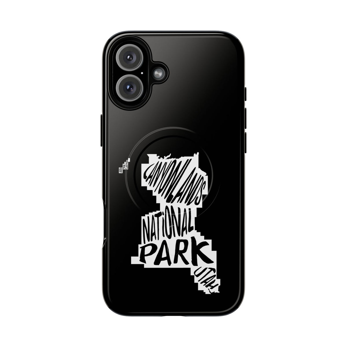 Canyonlands National Park iPhone Case with MagSafe - Map Design