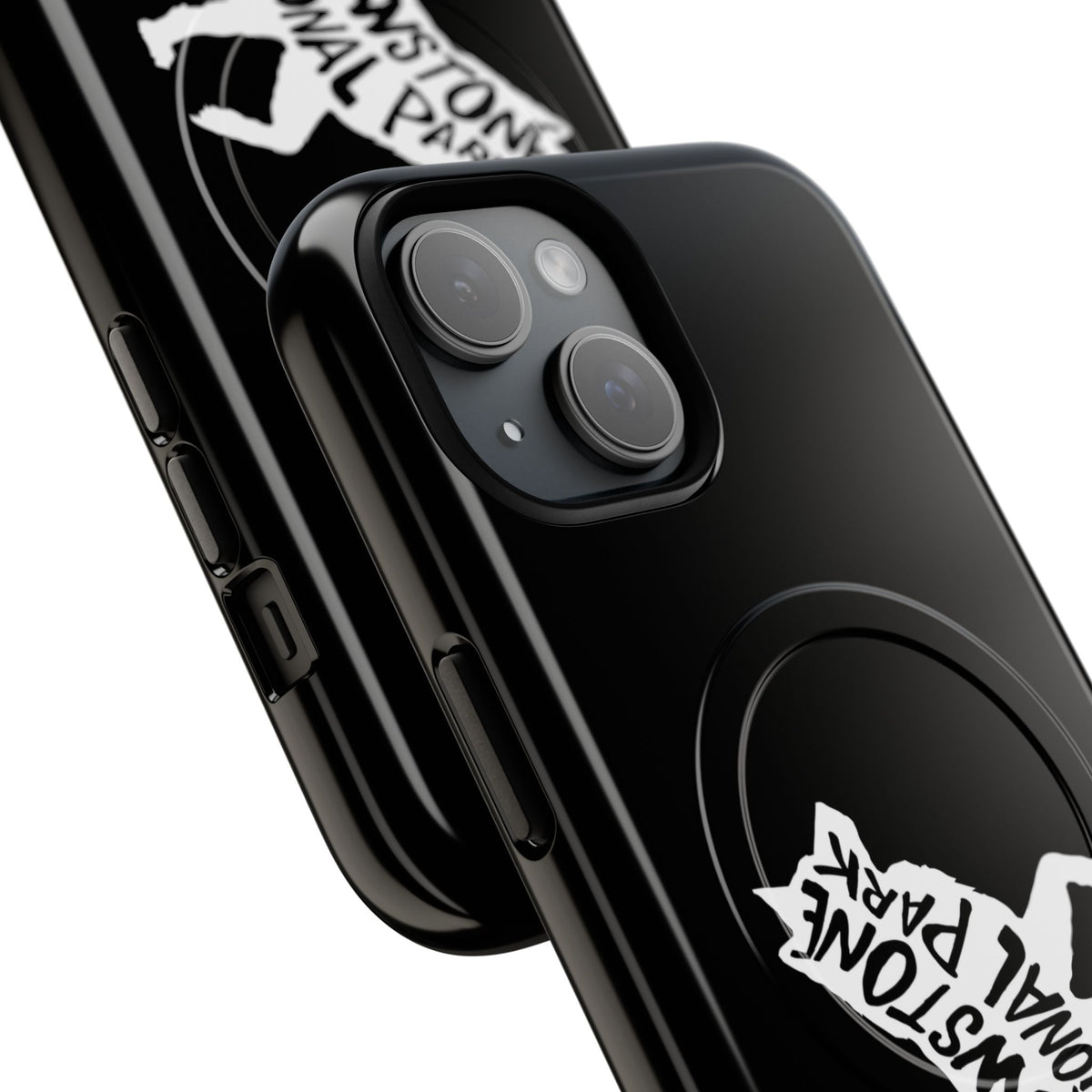 Yellowstone National Park iPhone Case with MagSafe - Wolf Design