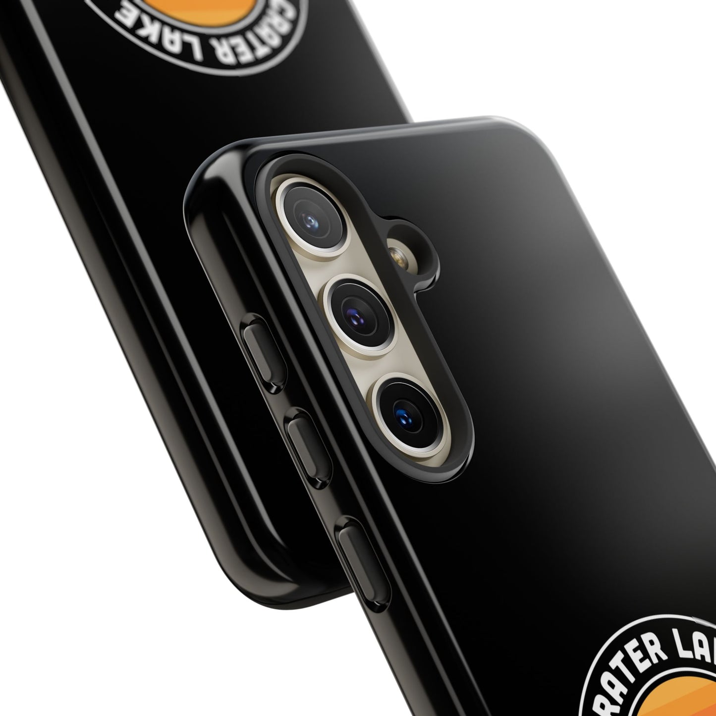 Crater Lake National Park Phone Case - Round Emblem Design