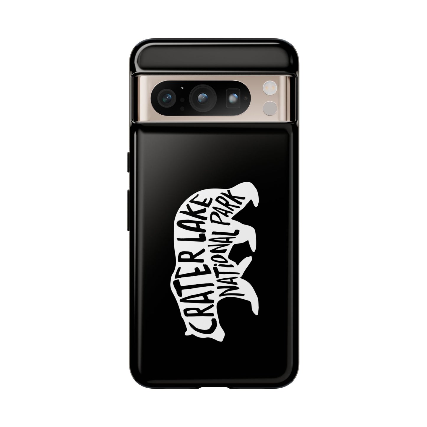 Crater Lake National Park Phone Case - Black Bear Design