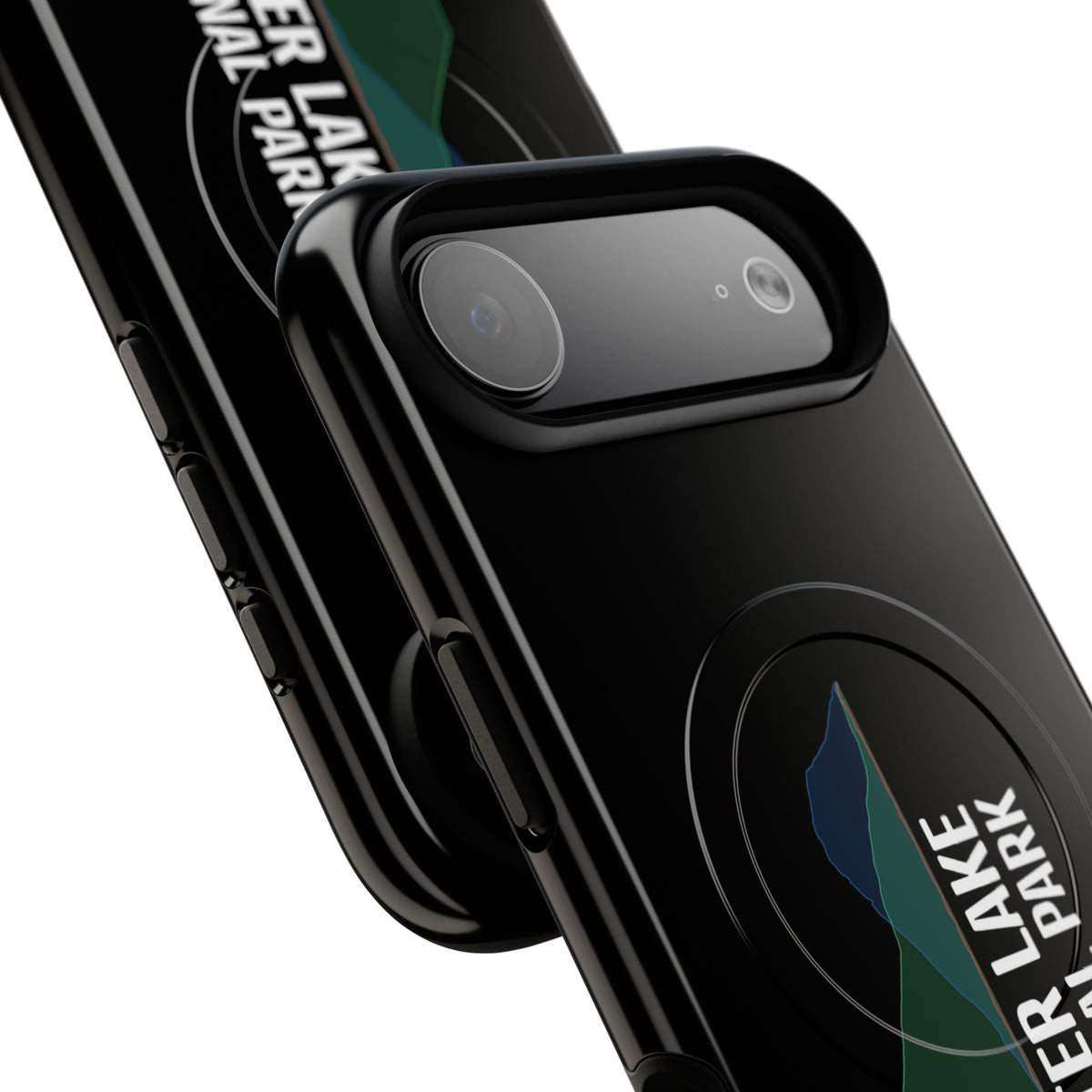Crater Lake National Park iPhone Case with MagSafe - Histogram Design