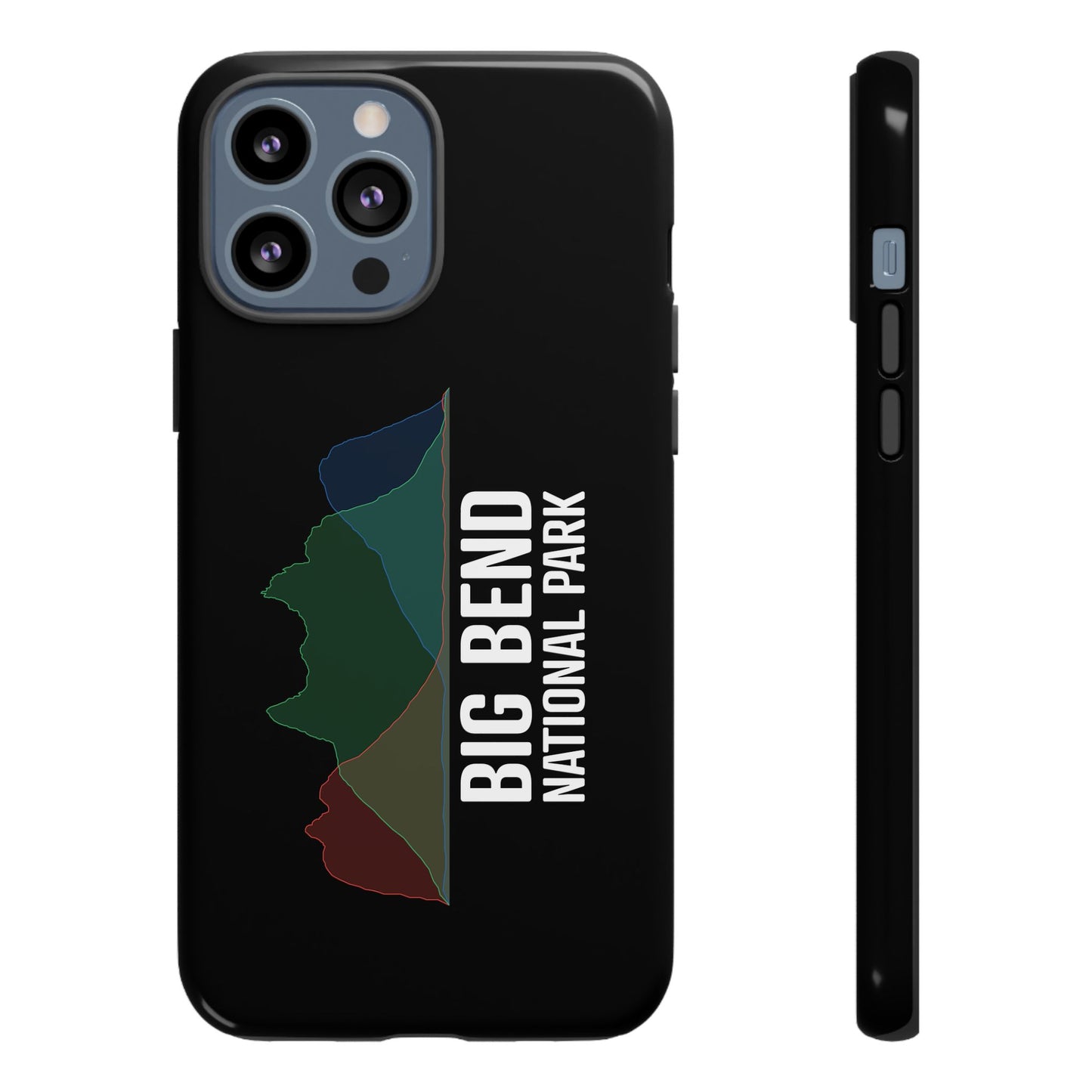 Big Bend National Park Phone Case - Histogram Design