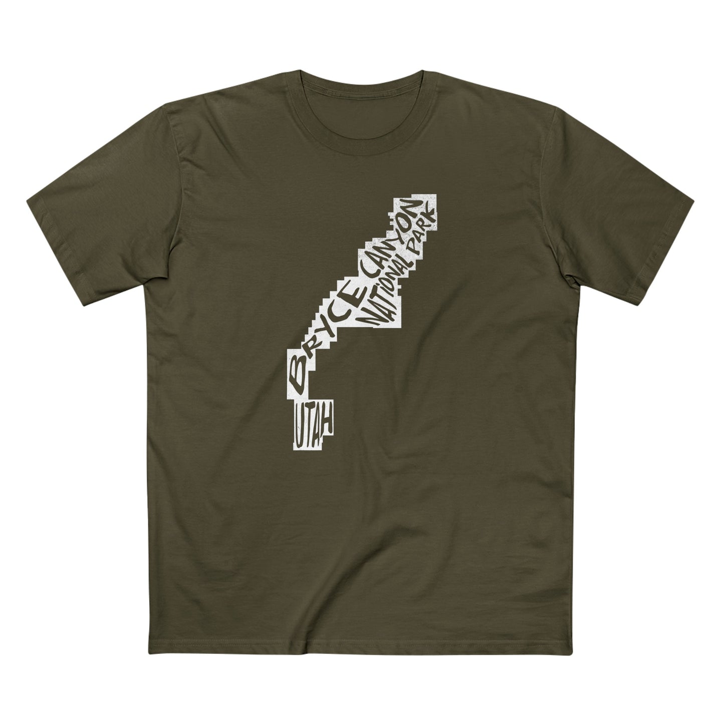 Bryce Canyon National Park T-Shirt - Map