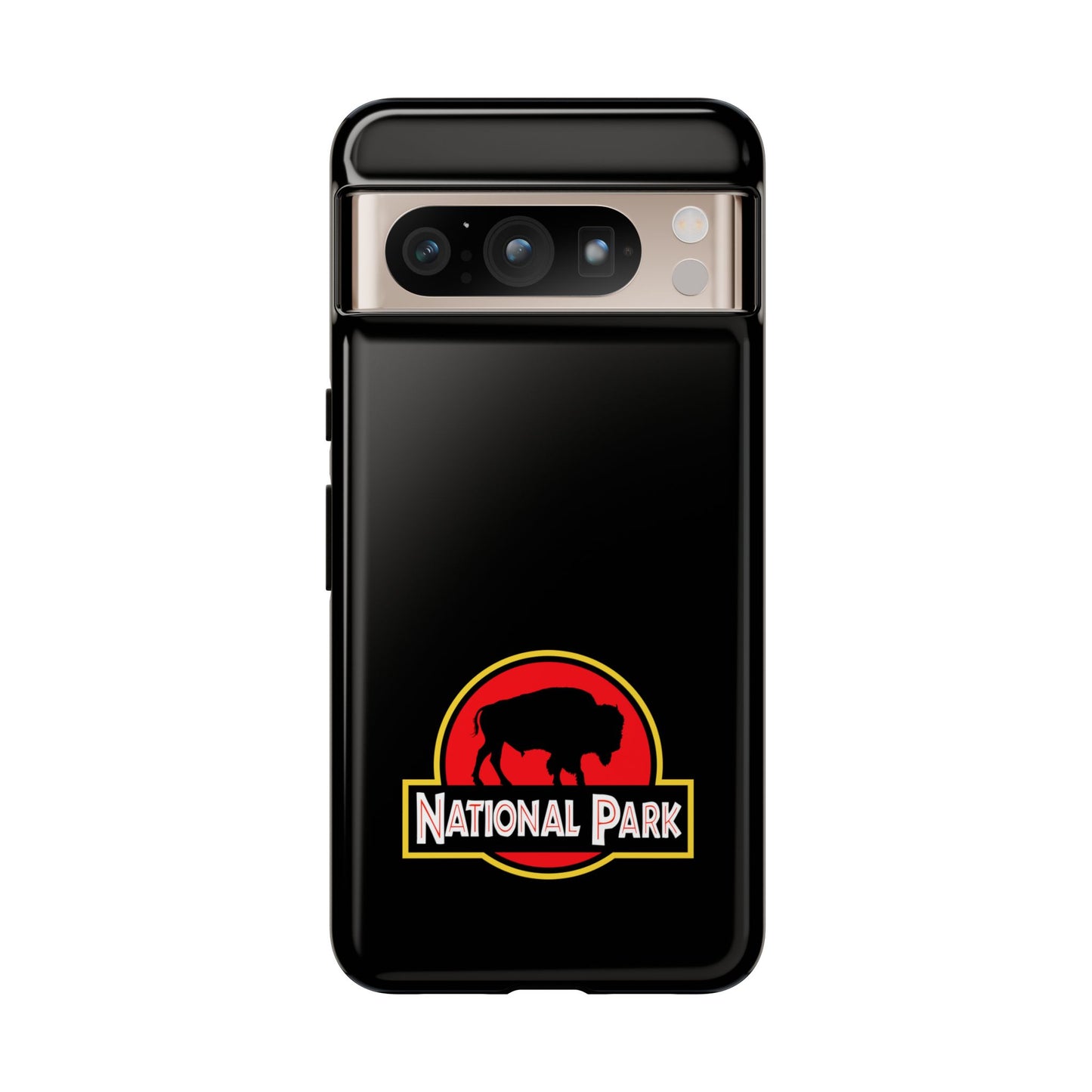 Bison National Park Phone Case - Parody Logo