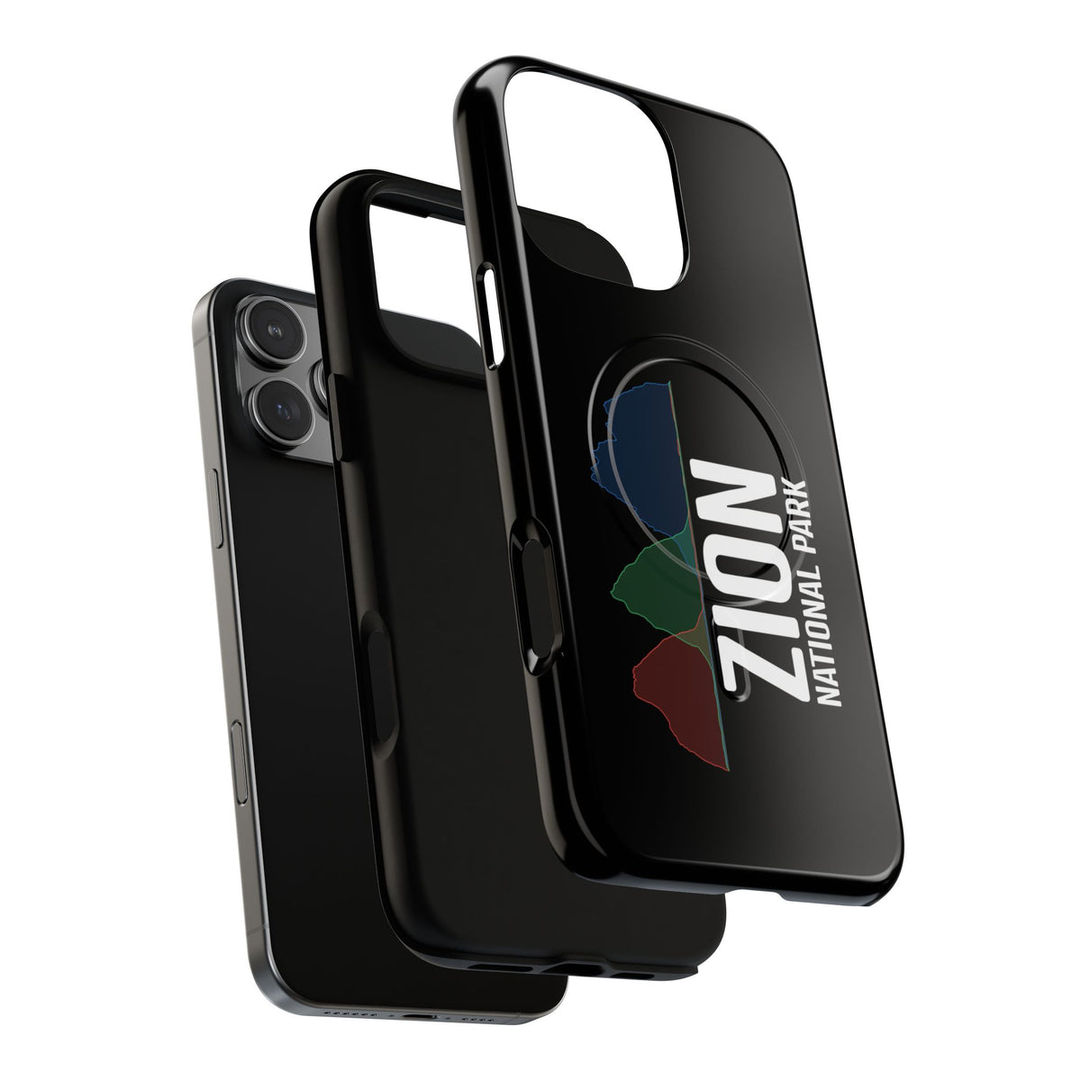 Zion National Park iPhone Case with MagSafe - Histogram Design