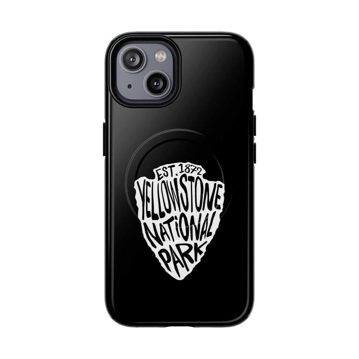 Yellowstone National Park iPhone Case with MagSafe - Arrowhead Design
