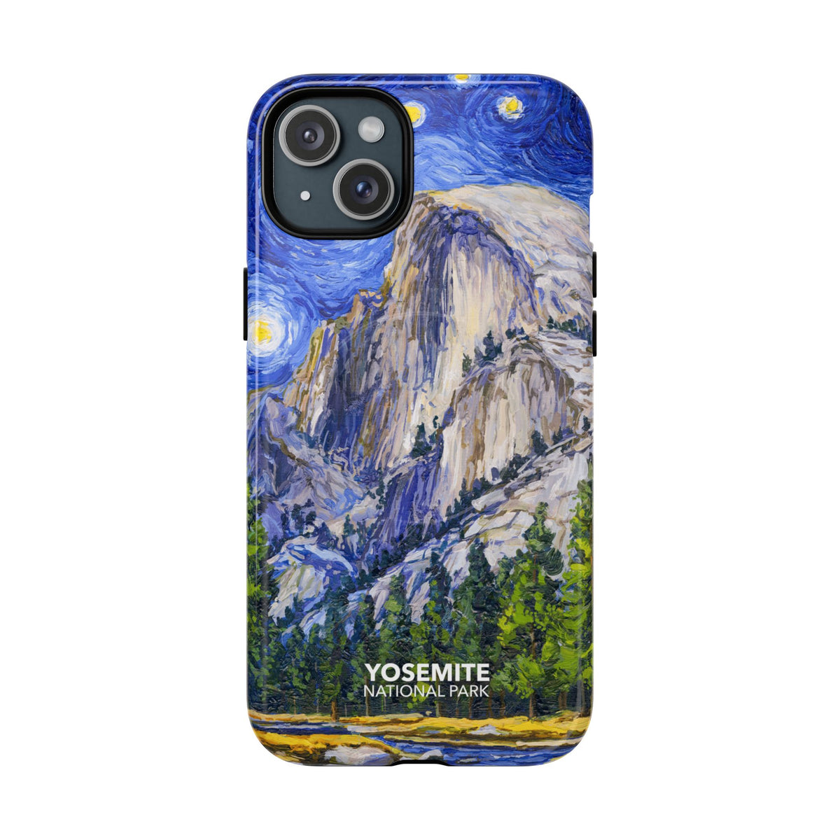 Yosemite National Park iPhone Case with MagSafe - Starry Night