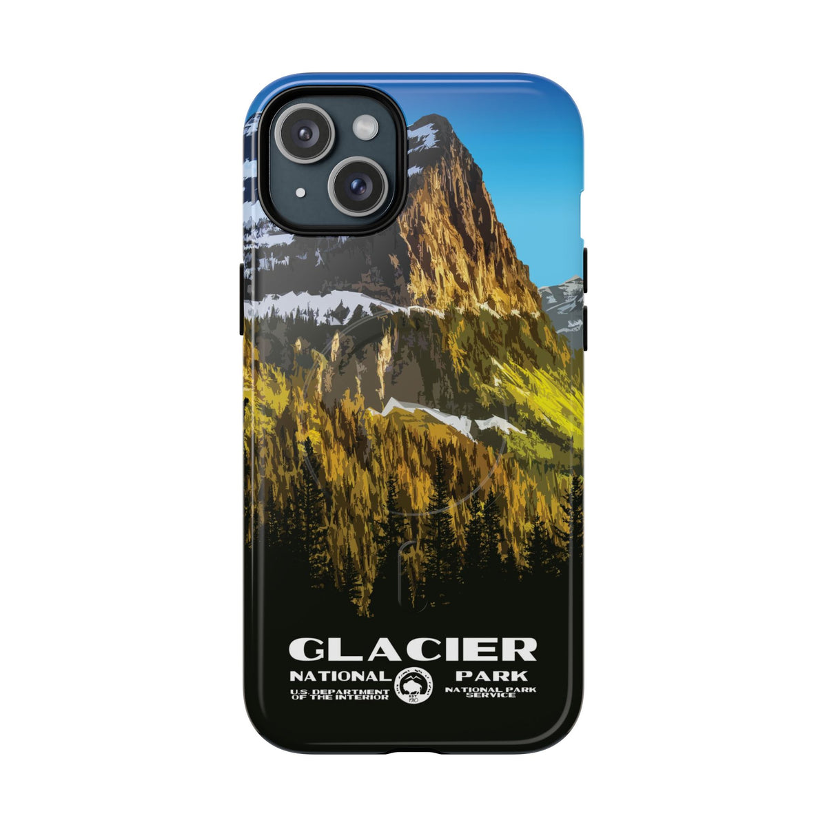 Glacier National Park iPhone Case with MagSafe - WPA Design