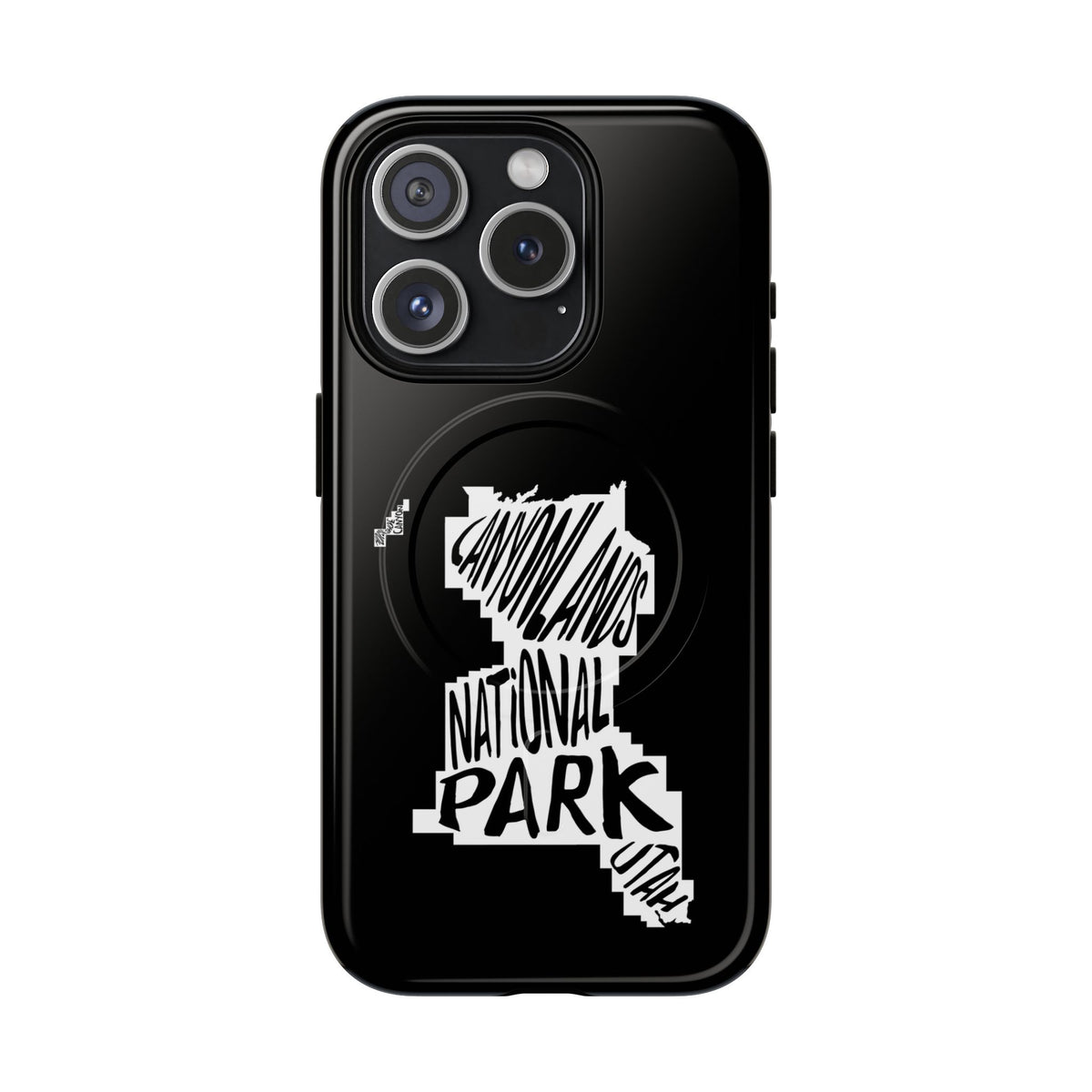 Canyonlands National Park iPhone Case with MagSafe - Map Design