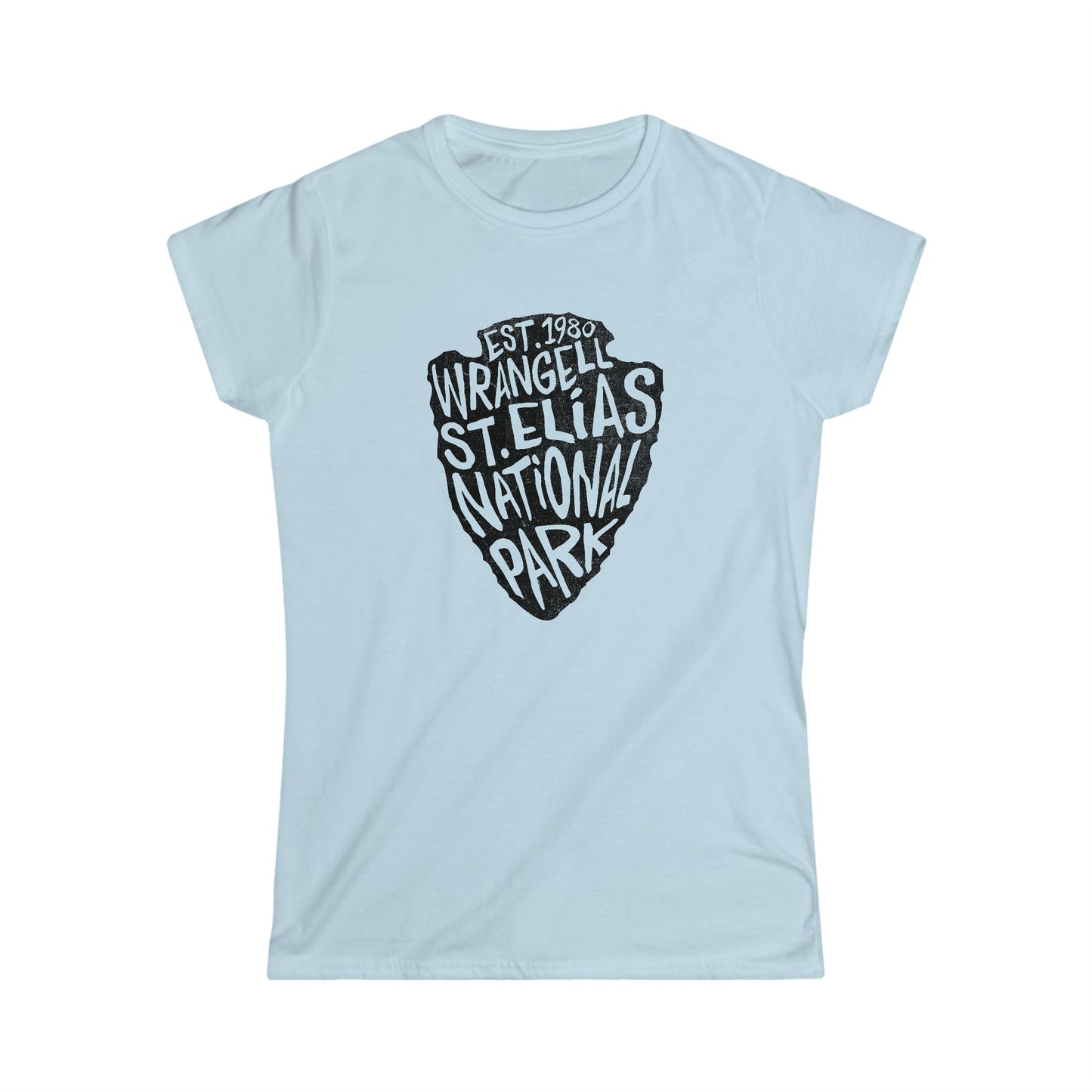 Wrangell St Elias National Park Women's T-Shirt - Arrowhead Design