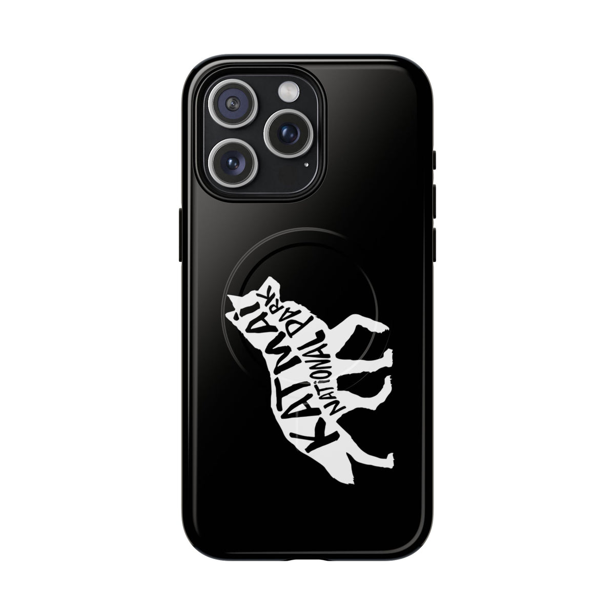 Katmai National Park iPhone Case with MagSafe - Wolf Design