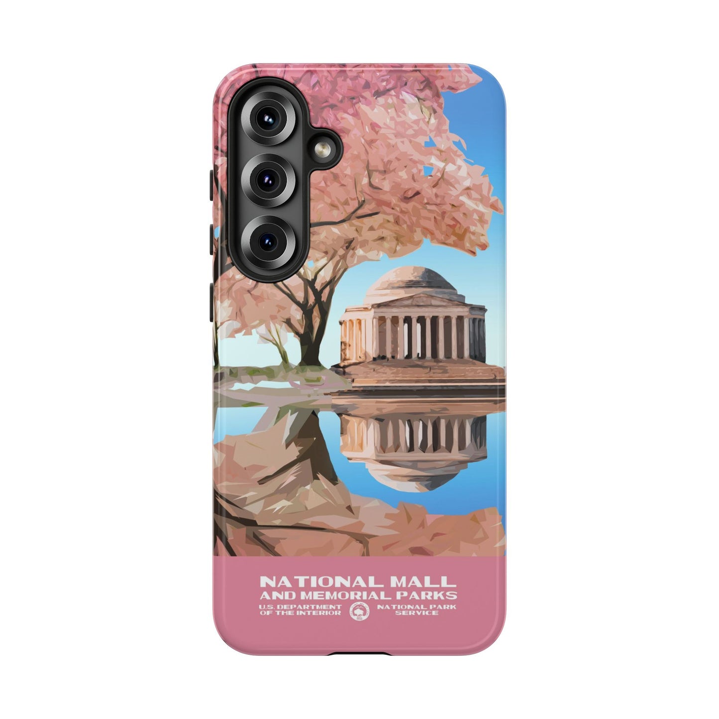 National Mall Washington DC WPA Phone Case