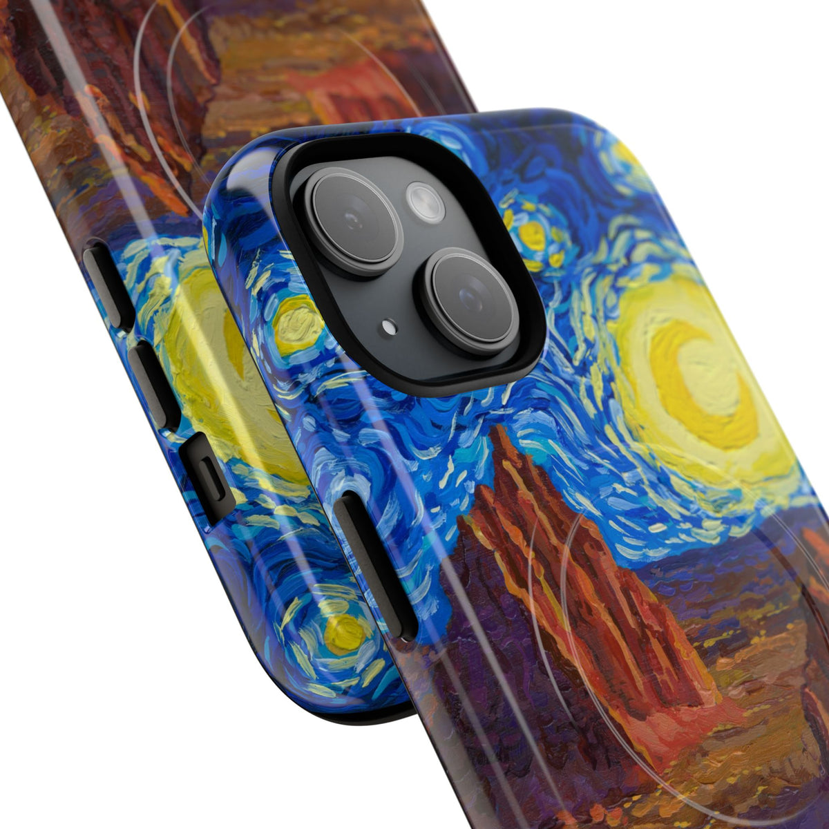 Capitol Reef National Park iPhone Case with MagSafe - Starry Night