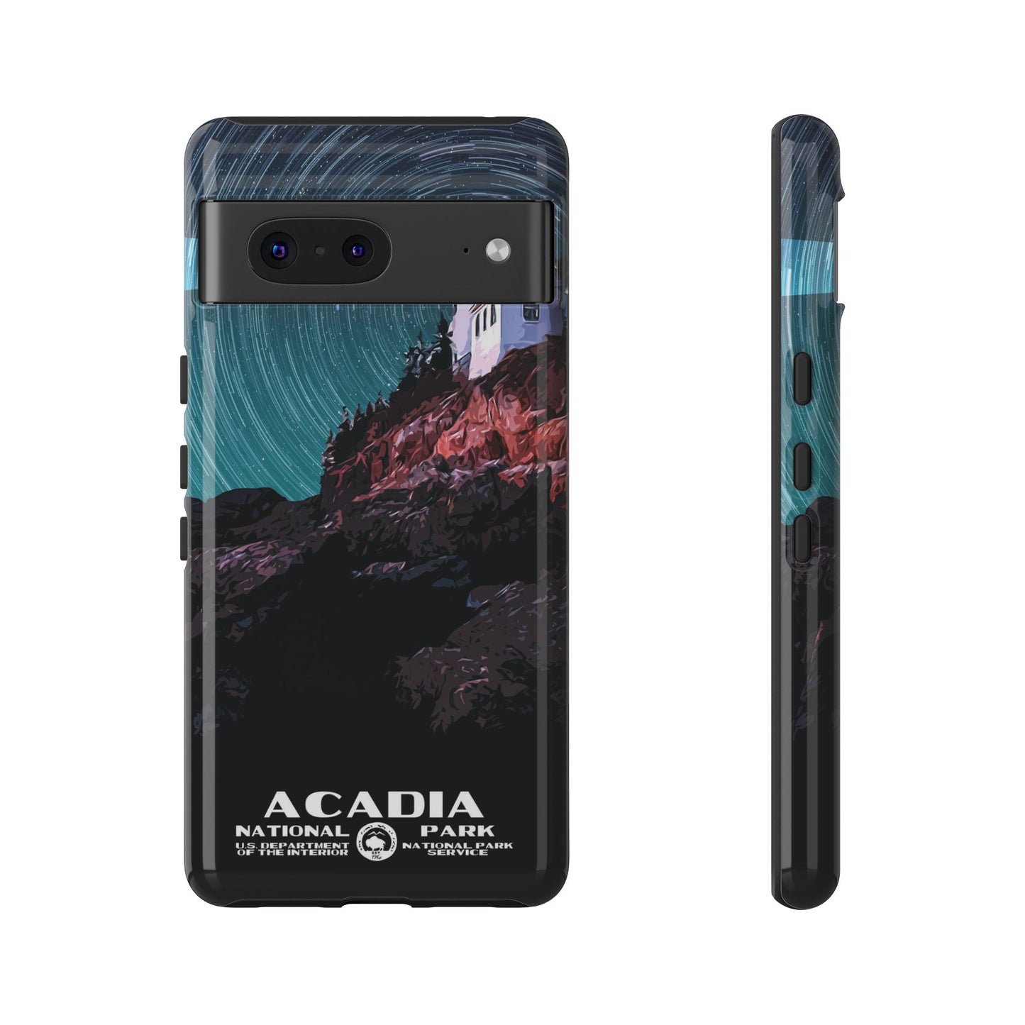Acadia National Park Phone Case - WPA Style