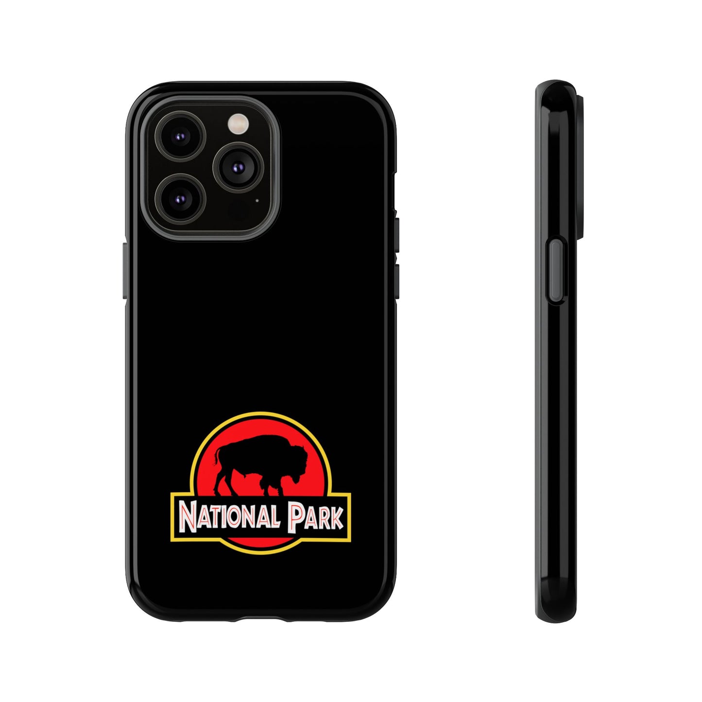 Bison National Park Phone Case - Parody Logo
