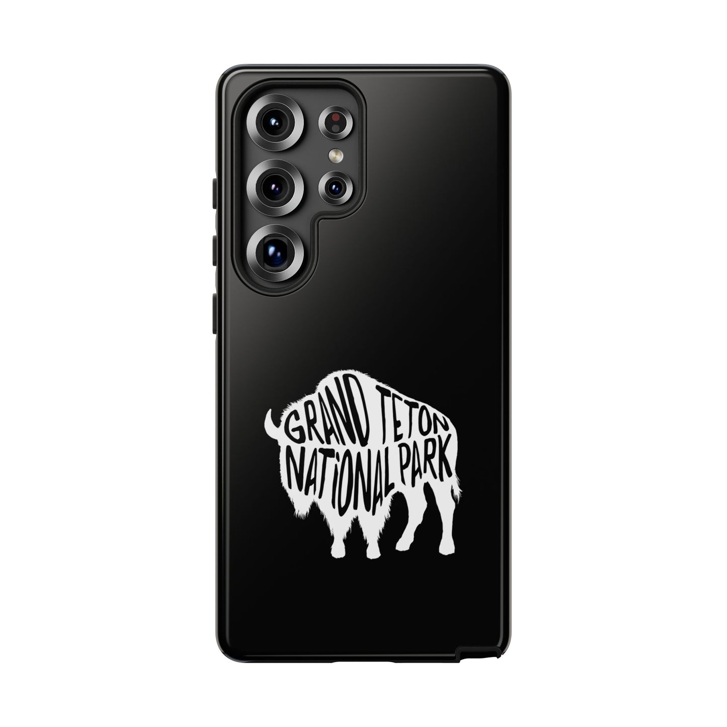 Grand Teton National Park Phone Case - Bison Design