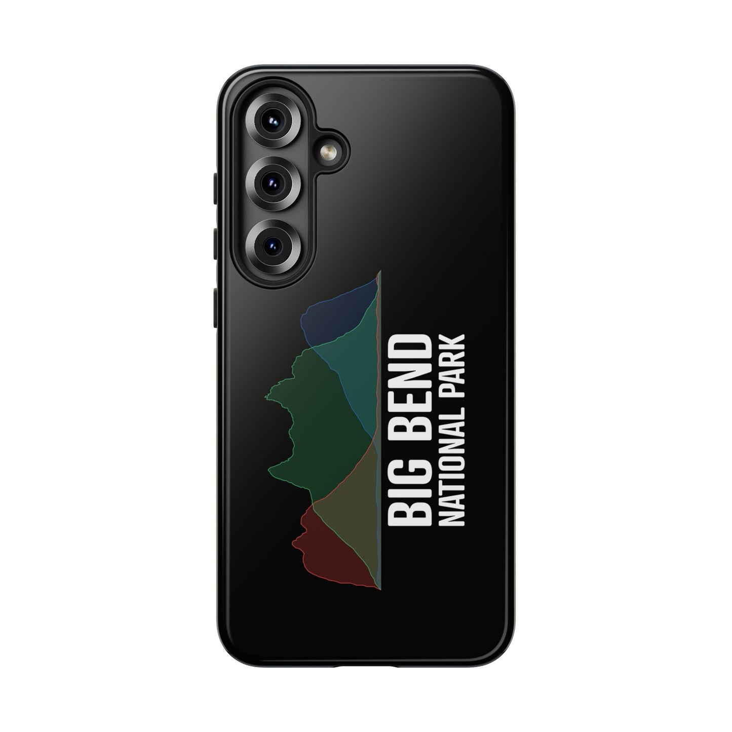 Big Bend National Park Phone Case - Histogram Design