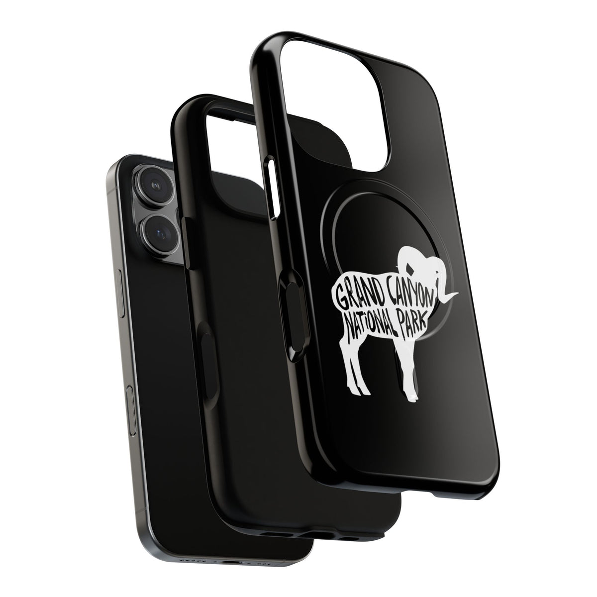 Grand Canyon National Park iPhone Case with MagSafe - Bighorn Sheep Design