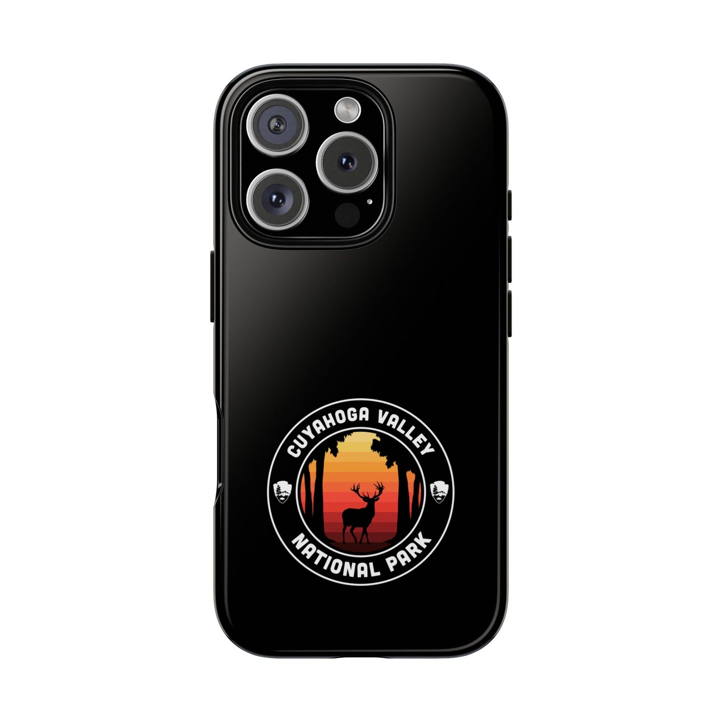 Cuyahoga Valley National Park Phone Case - Round Emblem Design